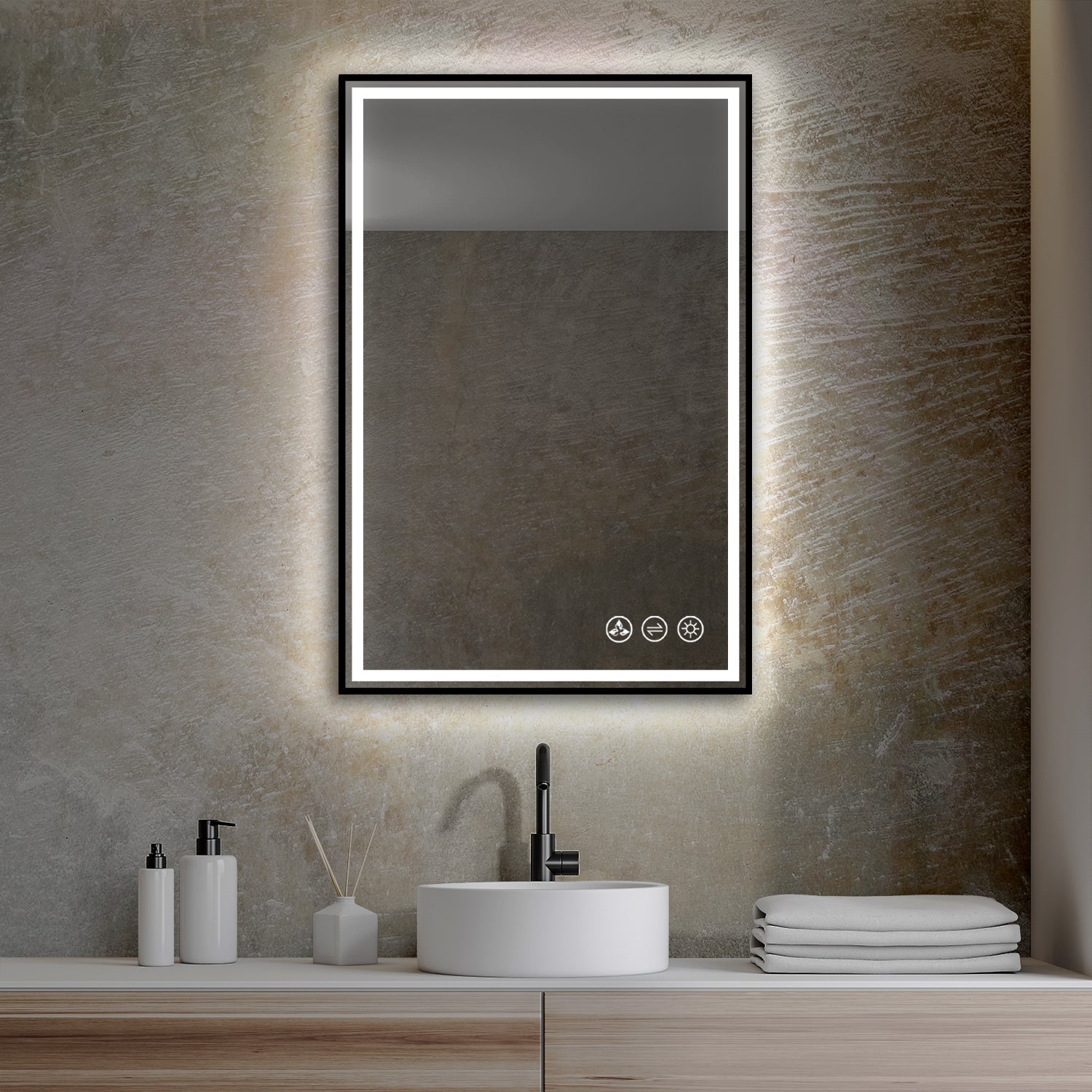 Stellar 24 Inch LED Mirror Vanity Plus