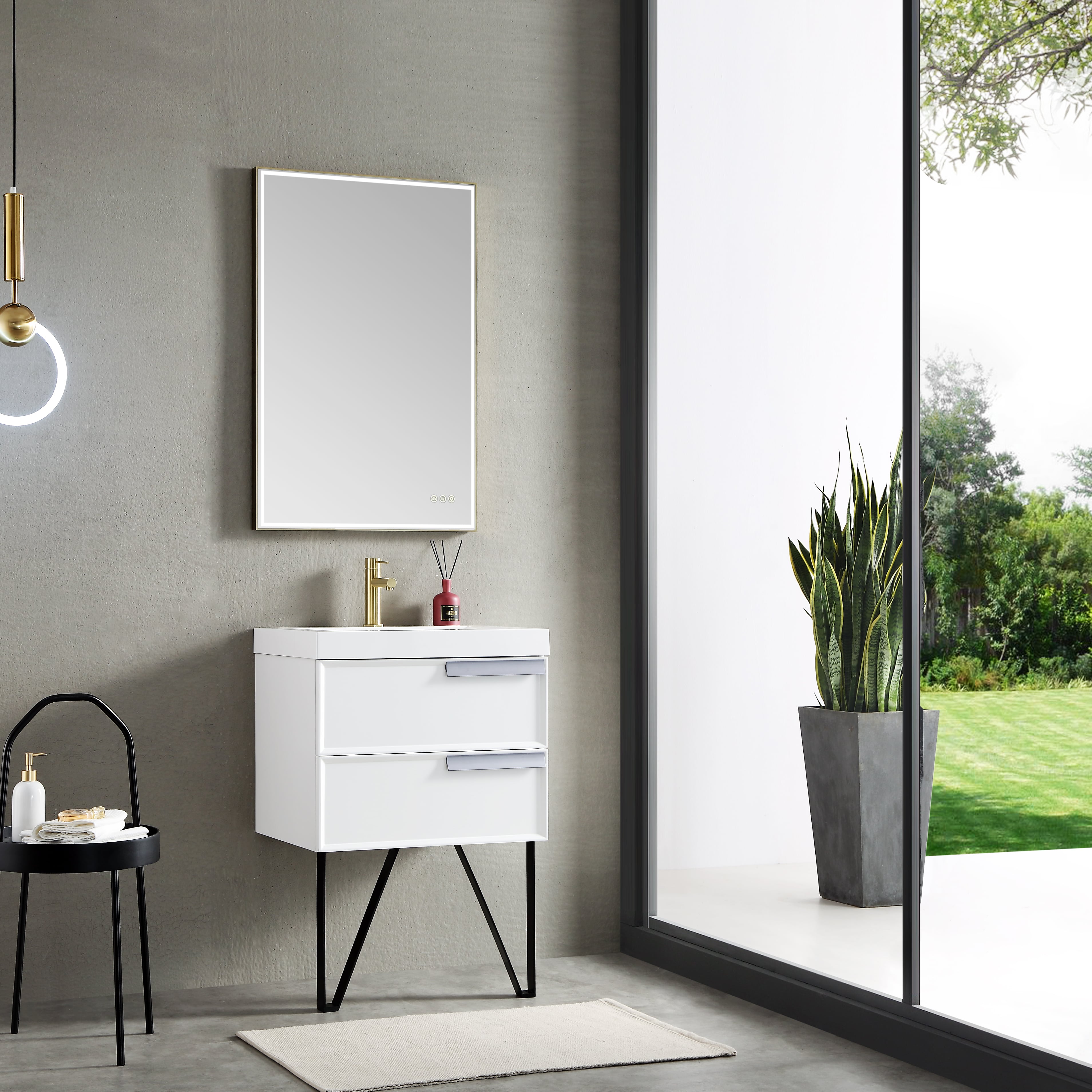 Stellar 24 Inch LED Mirror Vanity Plus