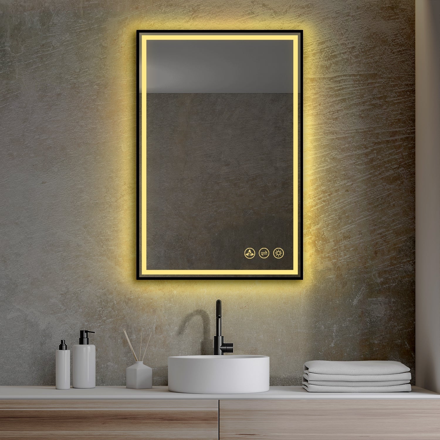 Stellar 24 Inch LED Mirror Vanity Plus