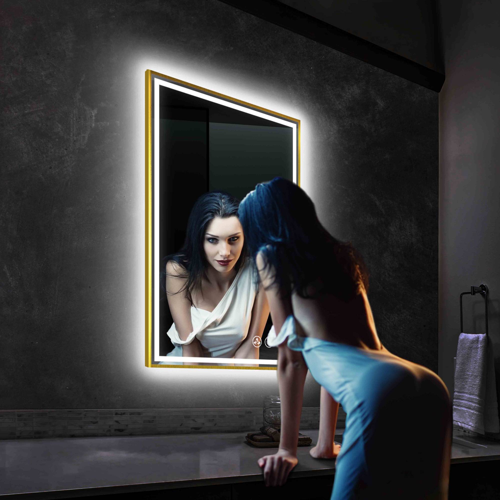 Stellar 24 Inch LED Mirror Vanity Plus