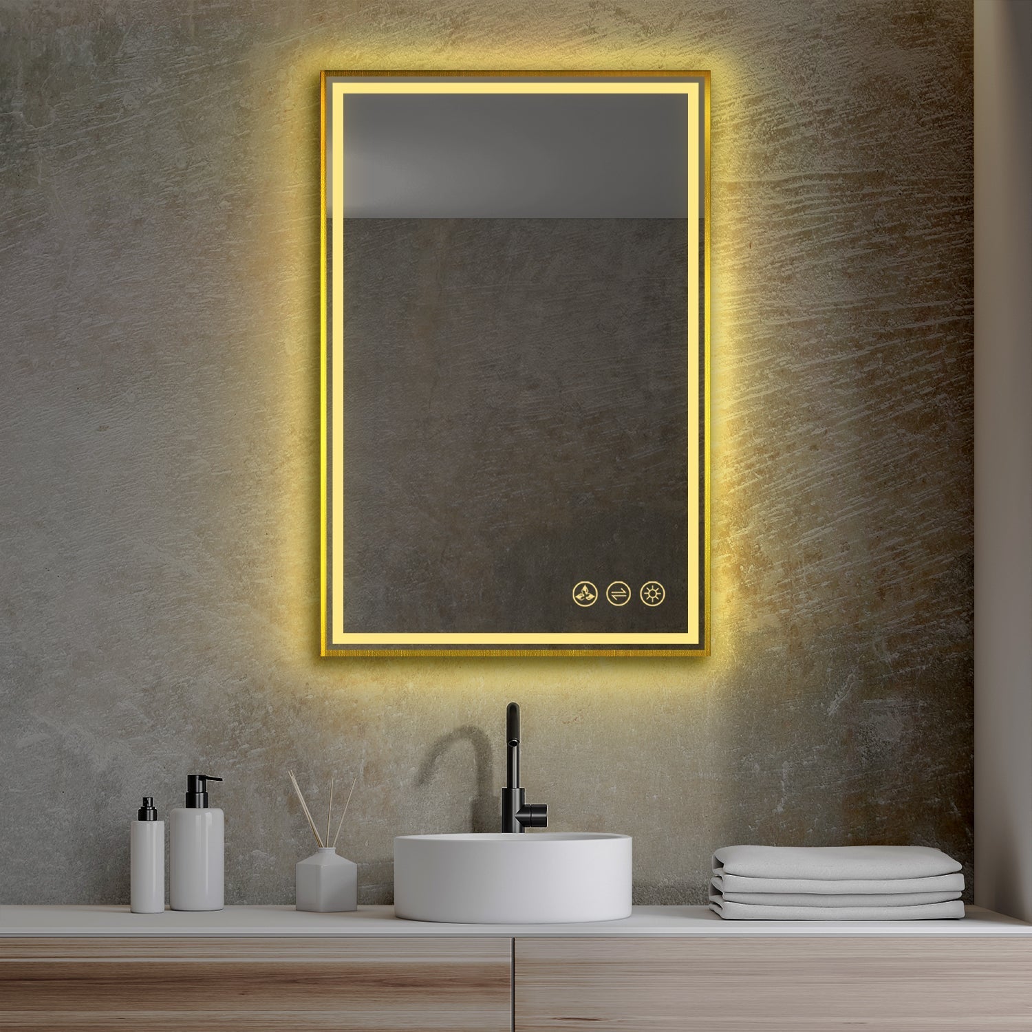 Stellar 24 Inch LED Mirror Vanity Plus