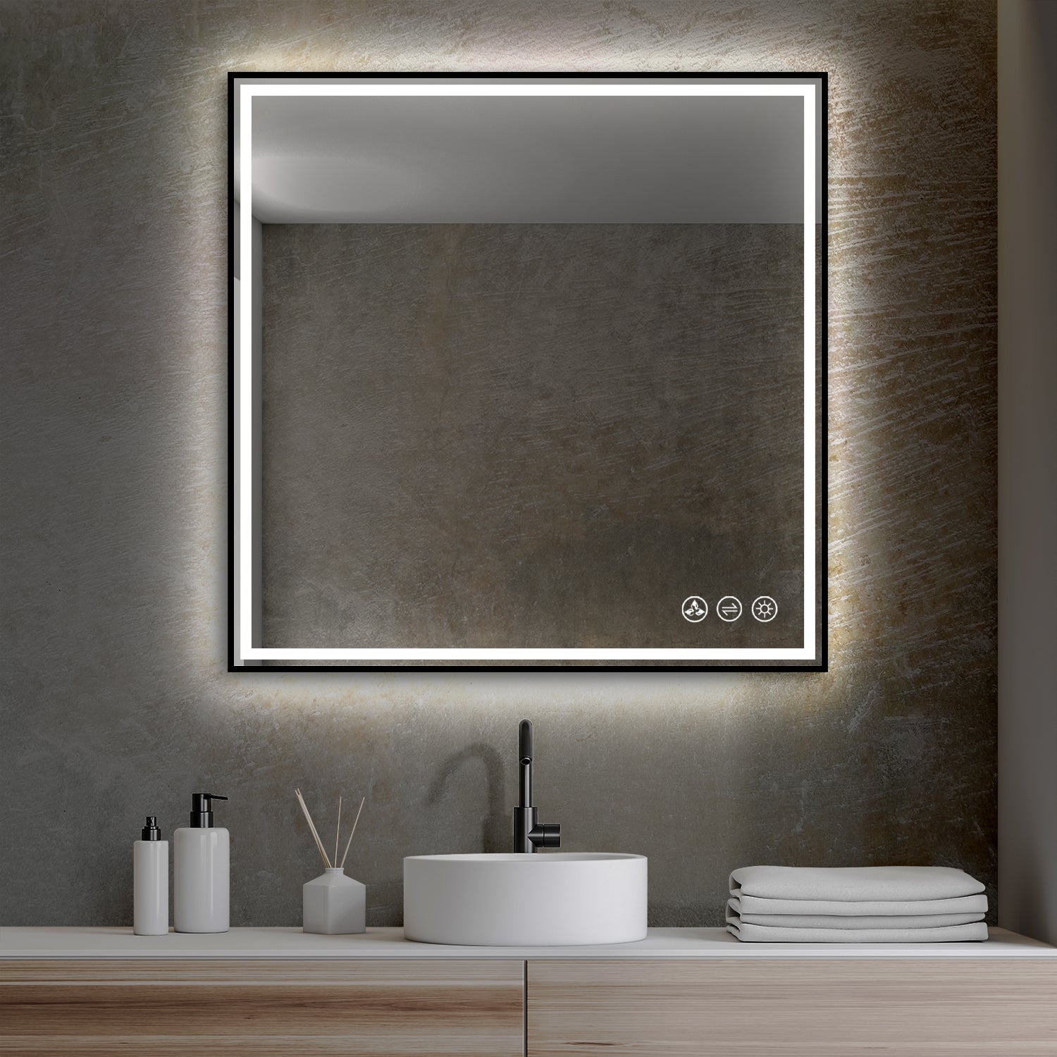 Stellar 36 Inch LED Mirror Vanity Plus