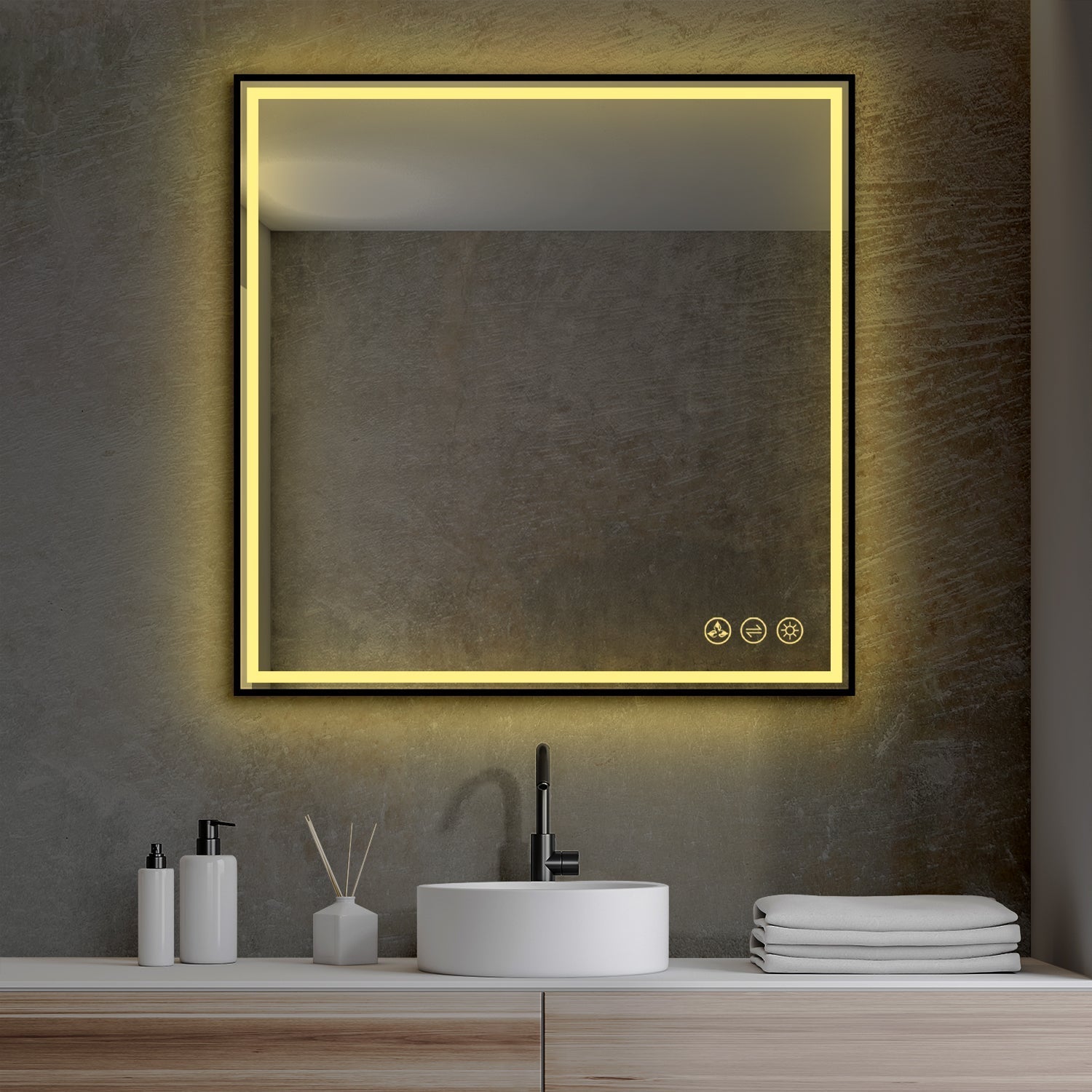 Stellar 36 Inch LED Mirror Vanity Plus