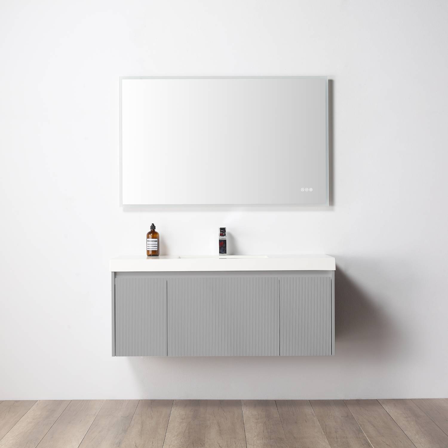 Positano 48" Luxury Single Bathroom Vanity with Acrylic Sink