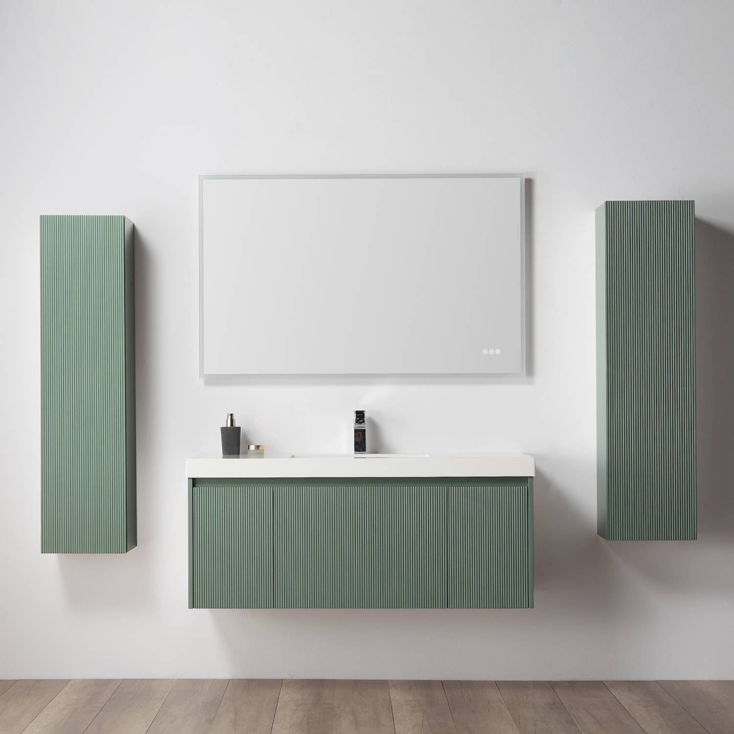Positano 48" Luxury Single Bathroom Vanity with Acrylic Sink