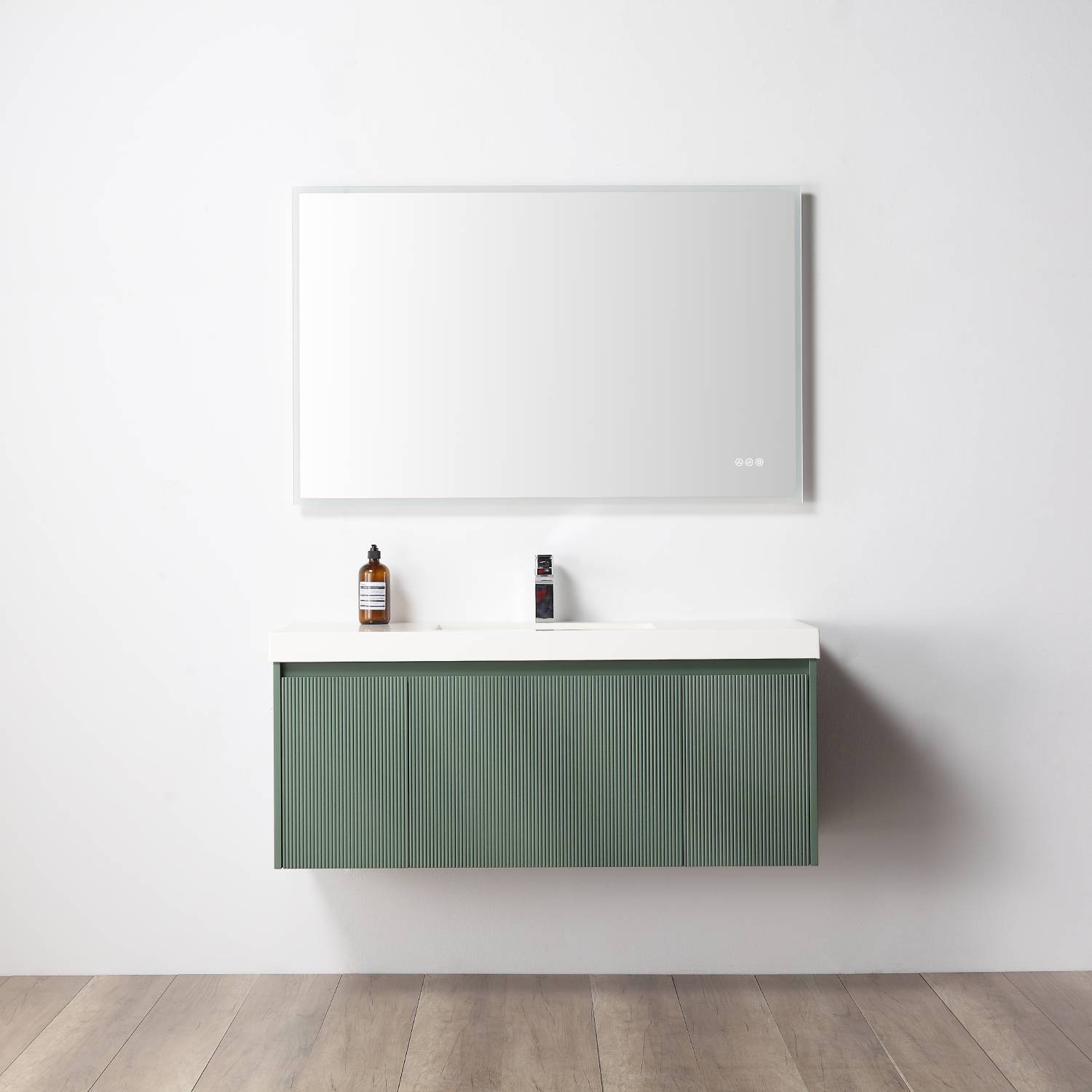 Positano 48" Luxury Single Bathroom Vanity with Acrylic Sink