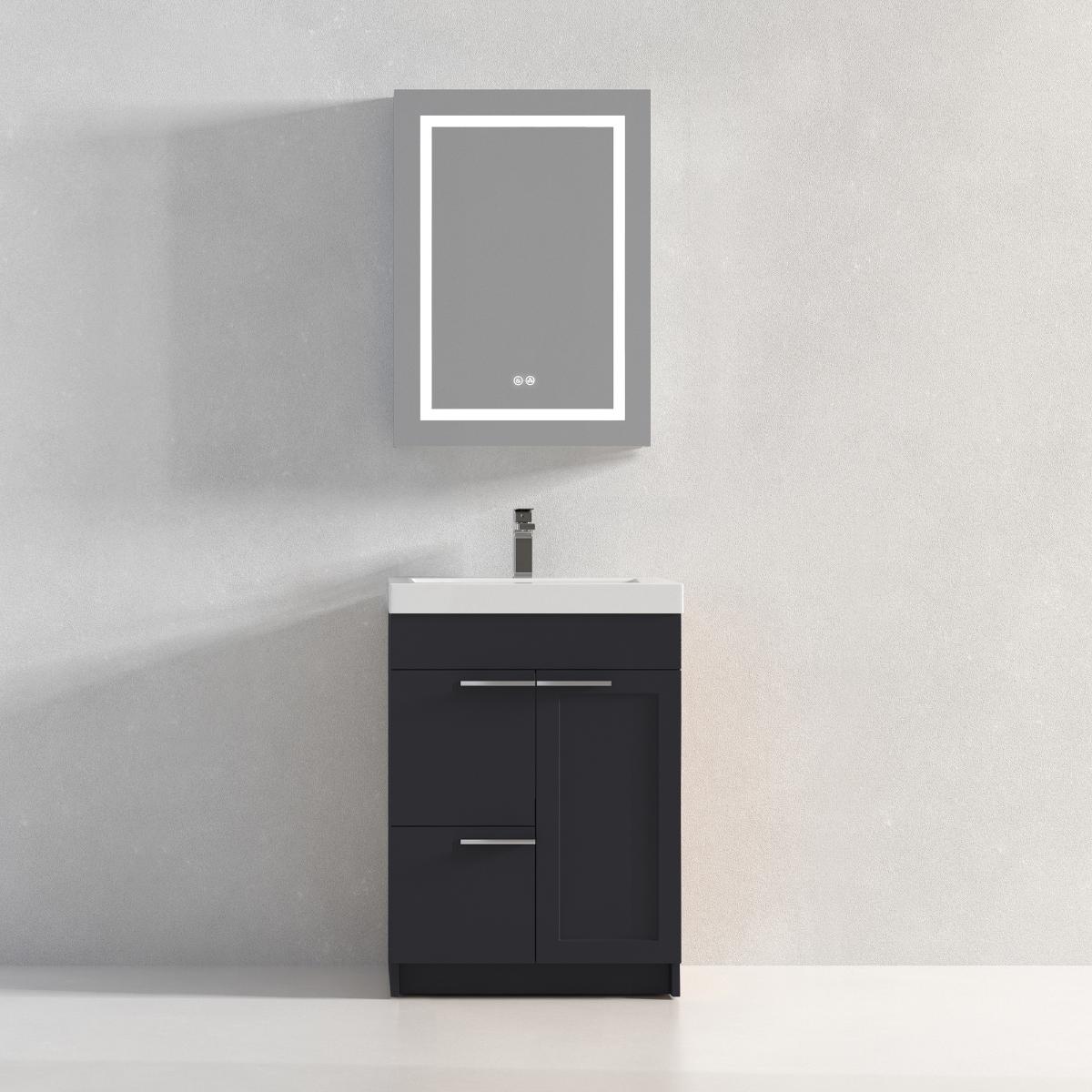 Hanover 24" Bathroom Vanity with Top - Contemporary Bathroom Vanity