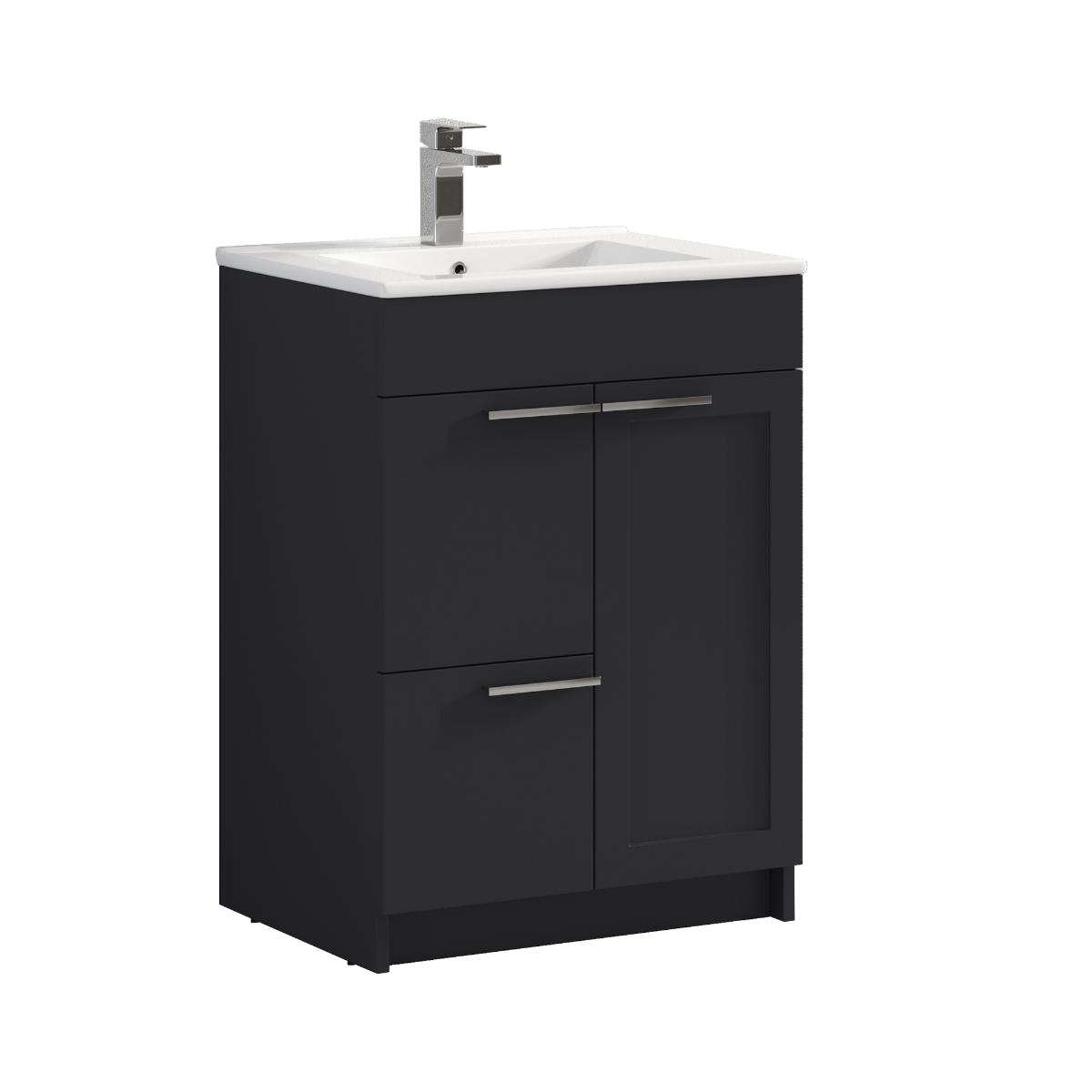 Hanover 24" Bathroom Vanity with Top - Contemporary Bathroom Vanity