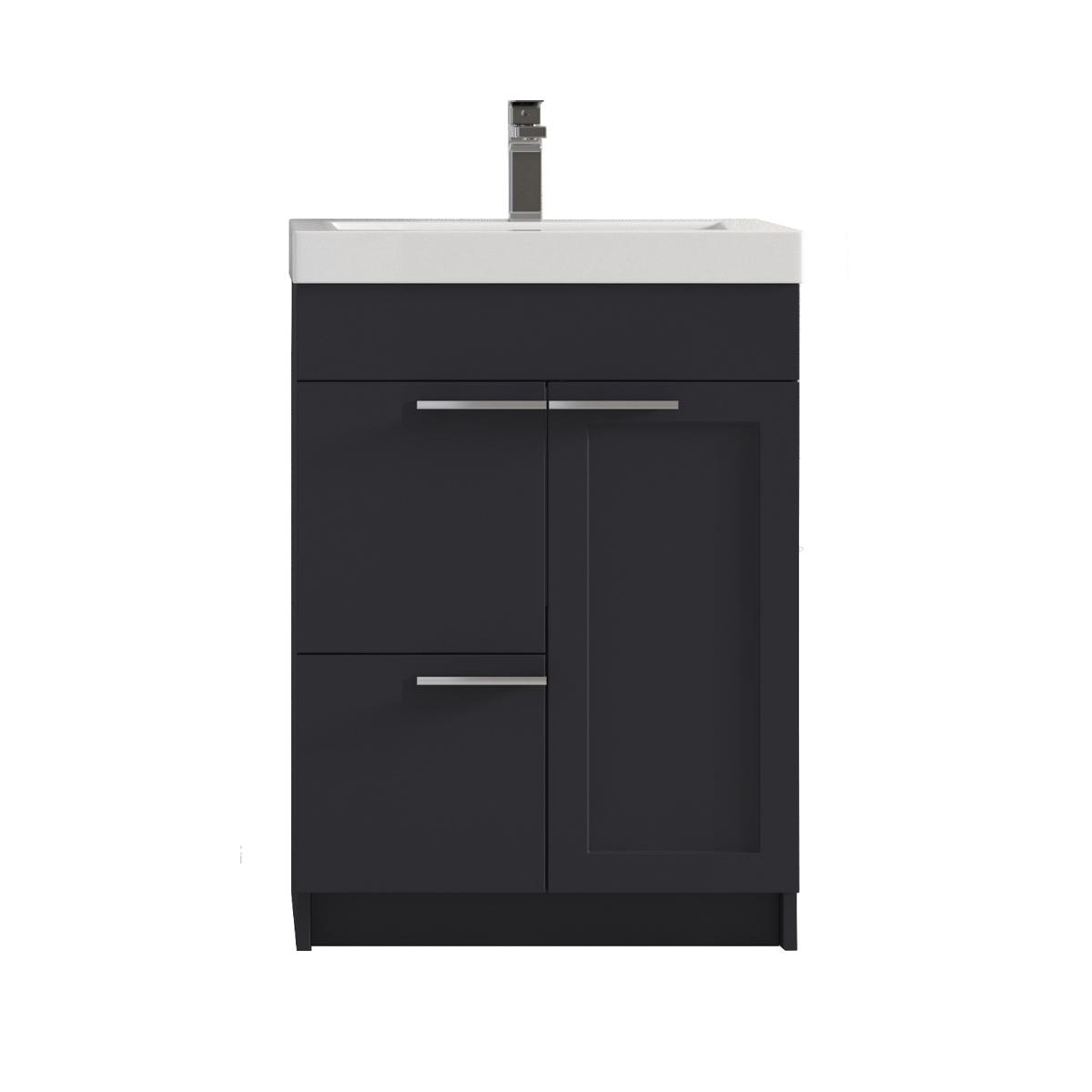 Hanover 24" Bathroom Vanity with Top - Contemporary Bathroom Vanity