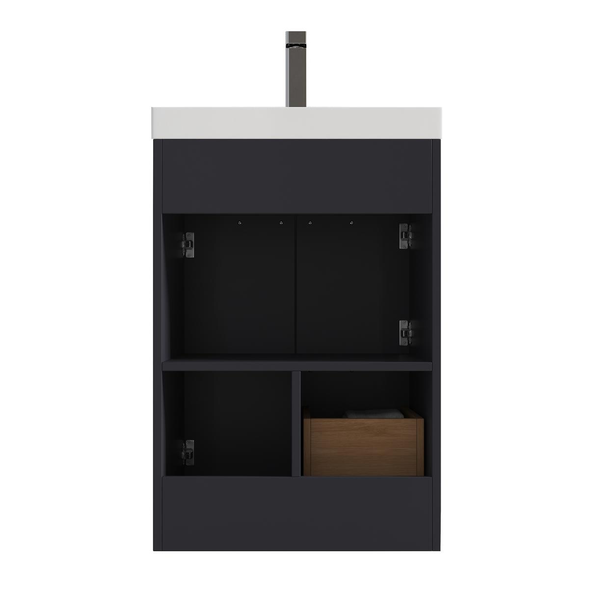 Hanover 24" Bathroom Vanity with Top - Contemporary Bathroom Vanity