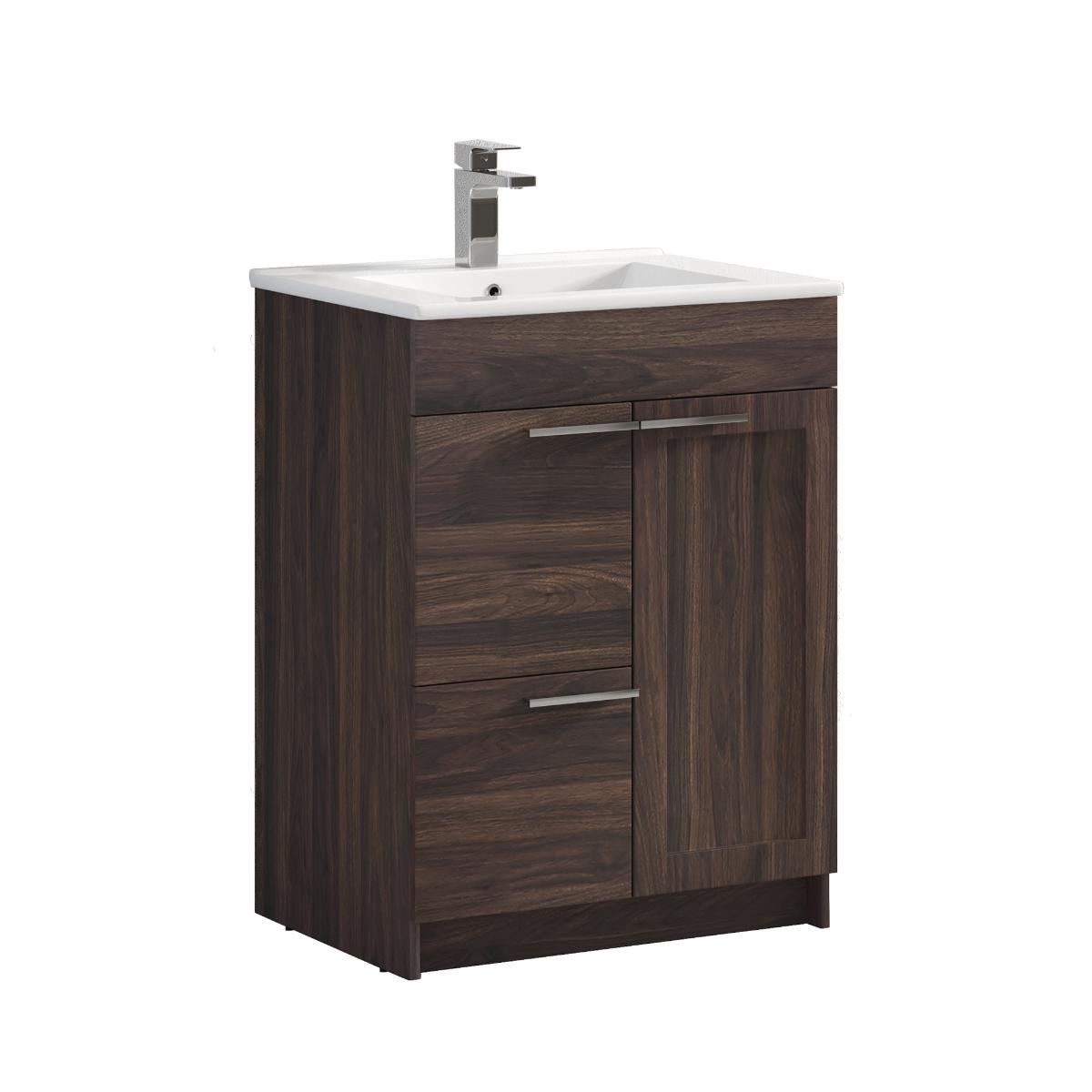 Hanover 24" Bathroom Vanity with Top - Contemporary Bathroom Vanity