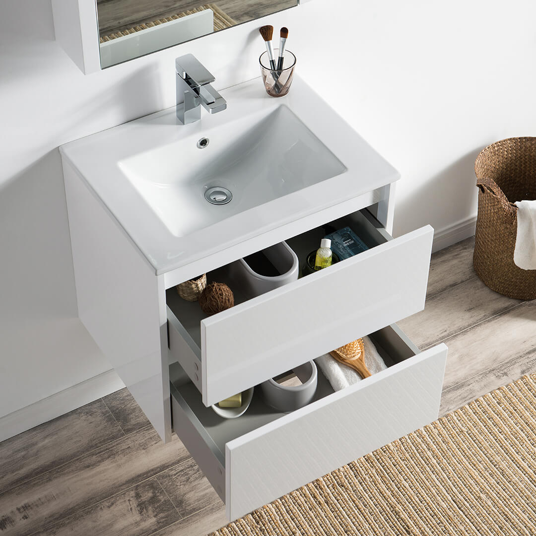 Valencia 24" Vanity with Ceramic Top