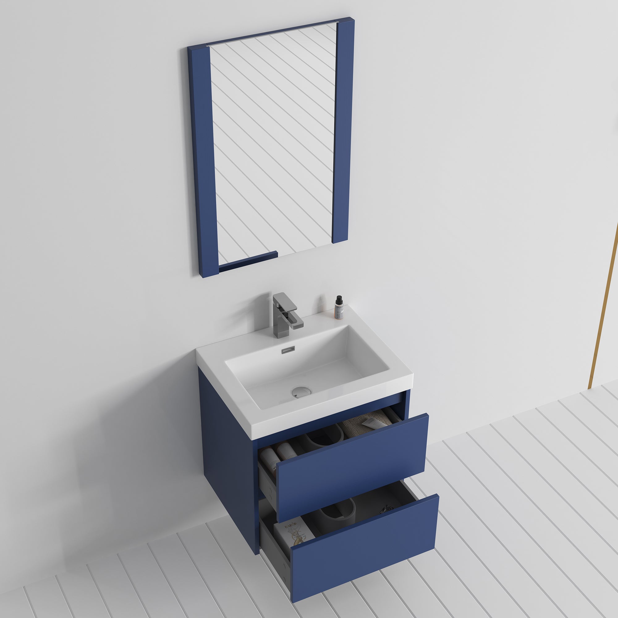 Valencia 24" Vanity with Ceramic Top