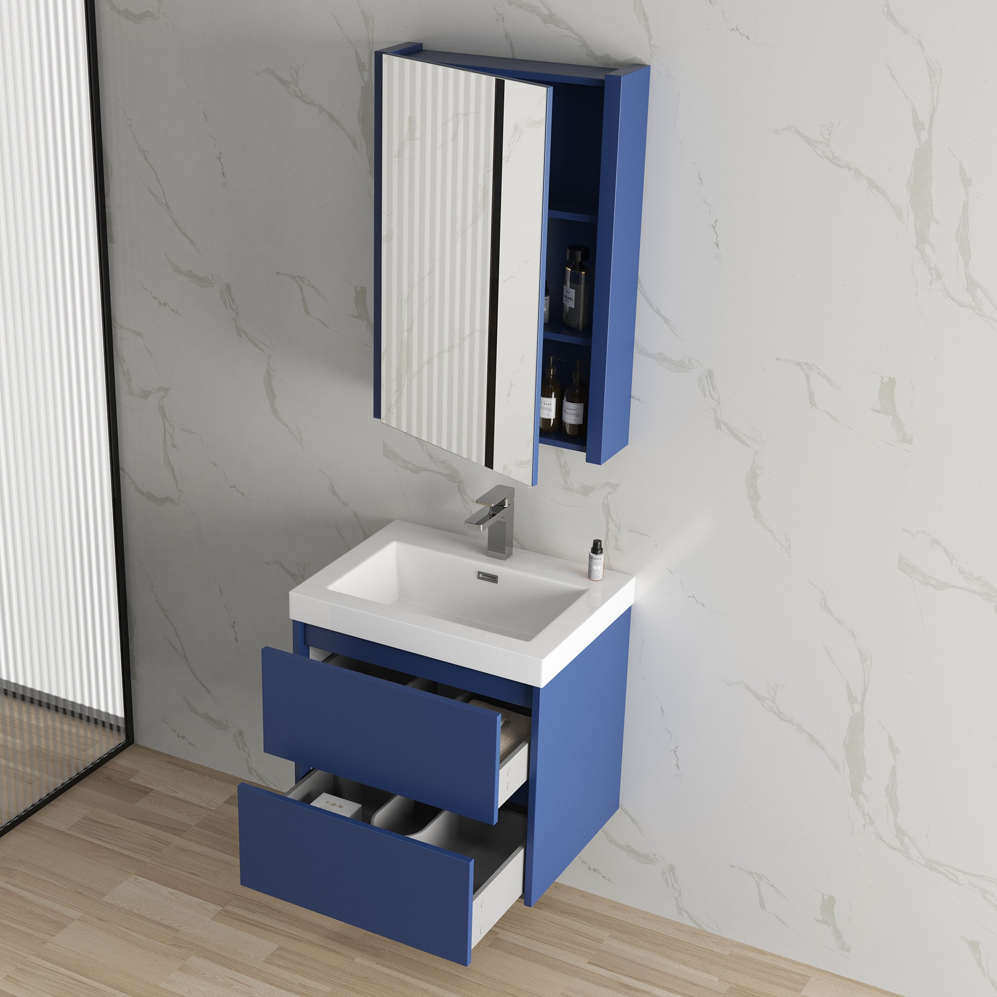 Valencia 24" Vanity with Ceramic Top