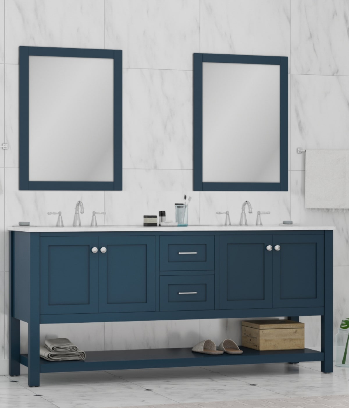 The Wilmington 60 inch from Alya Bath is one of our best Bathroom wood vanity sellers
