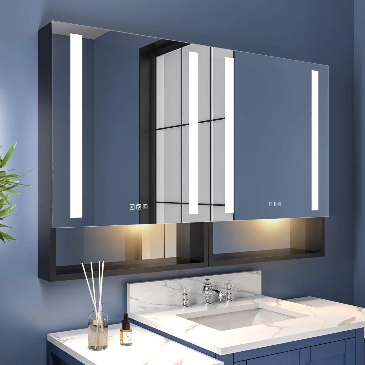 Ample 48" x 32" LED Medicine Cabinet