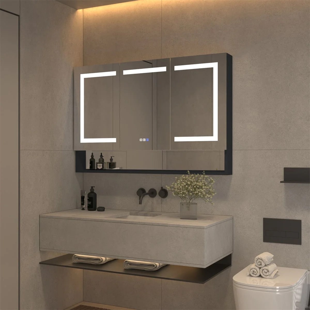 Ample 48" x 32" LED Medicine Cabinet