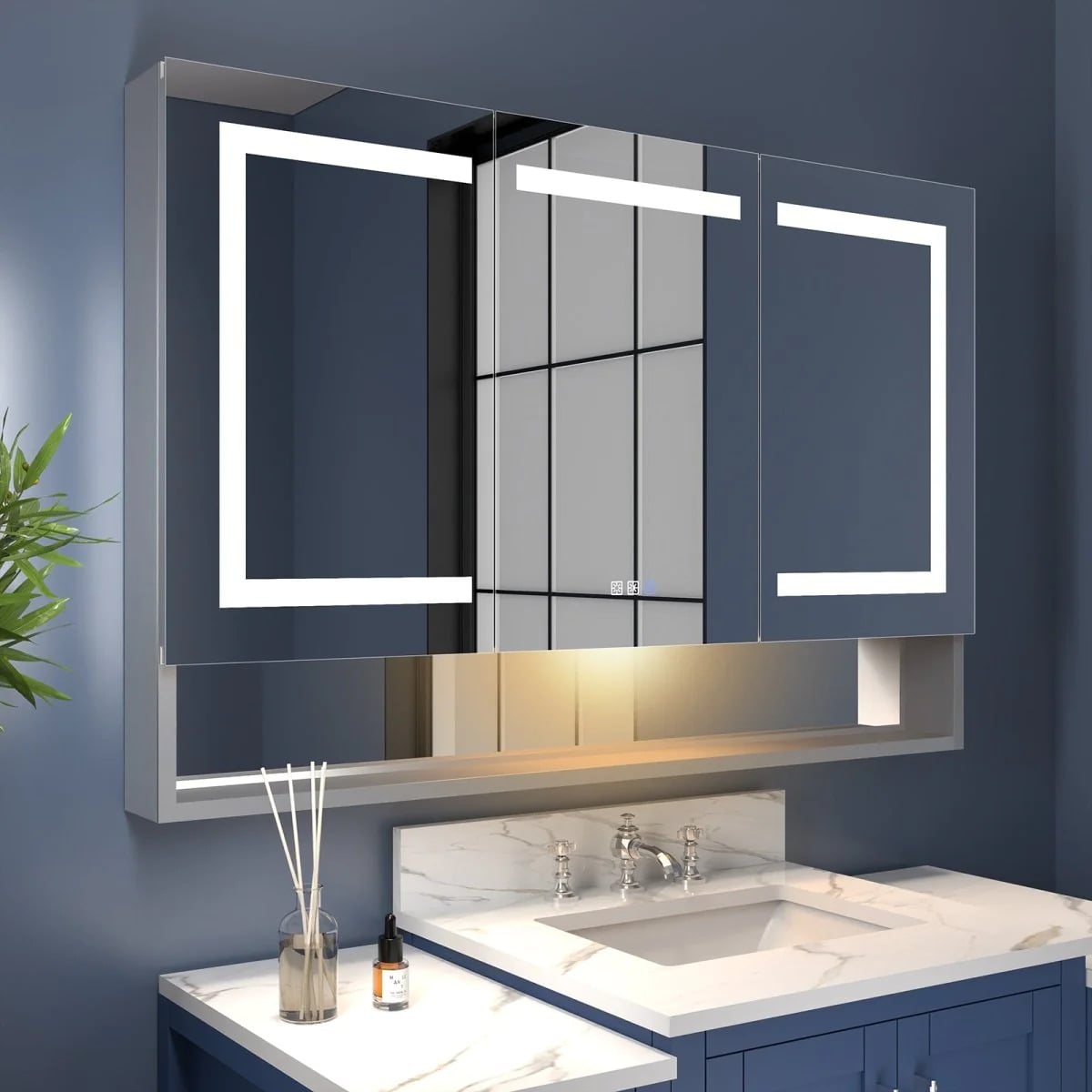 Ample 48" x 32" LED Medicine Cabinet