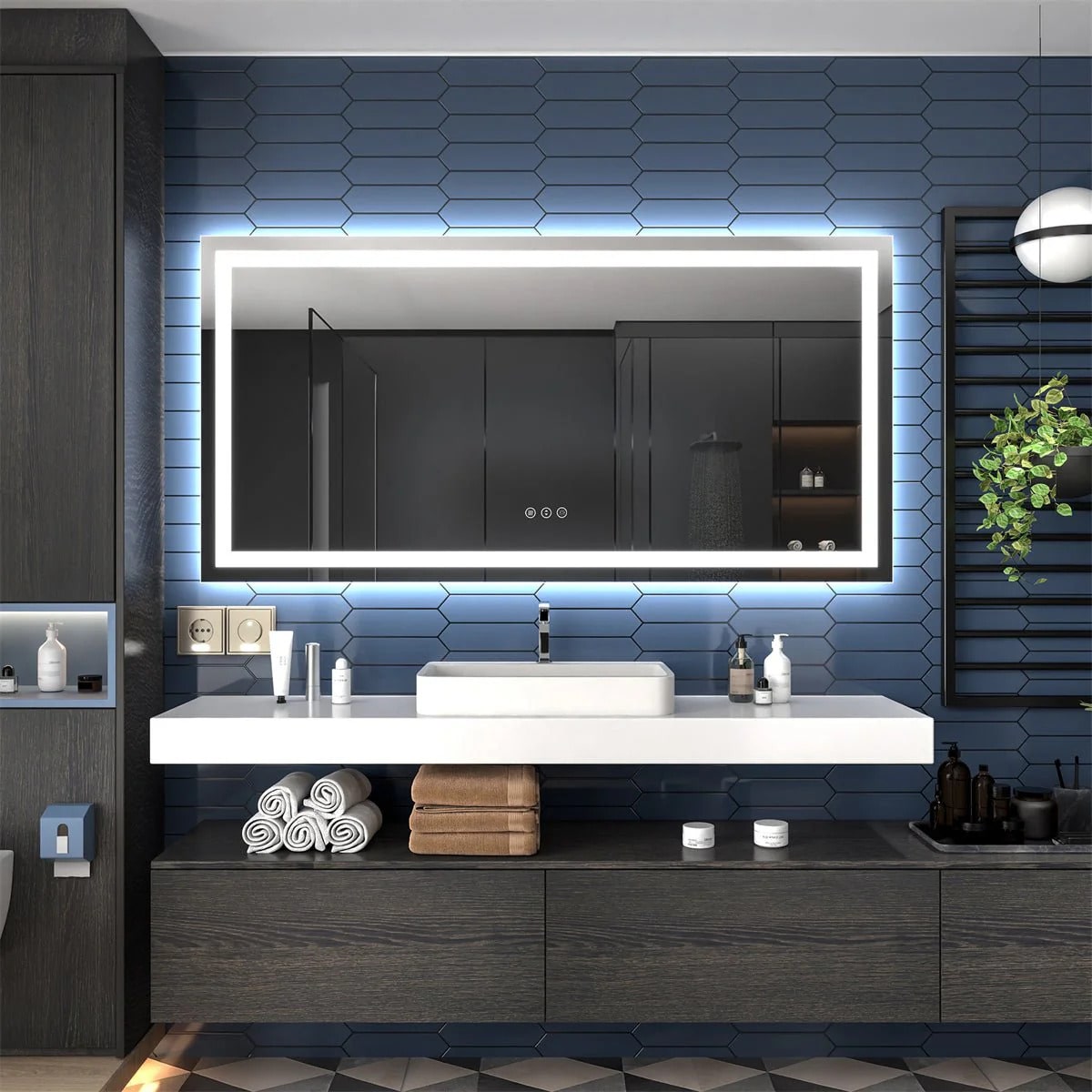 Apex 72" x 36" LED Mirror