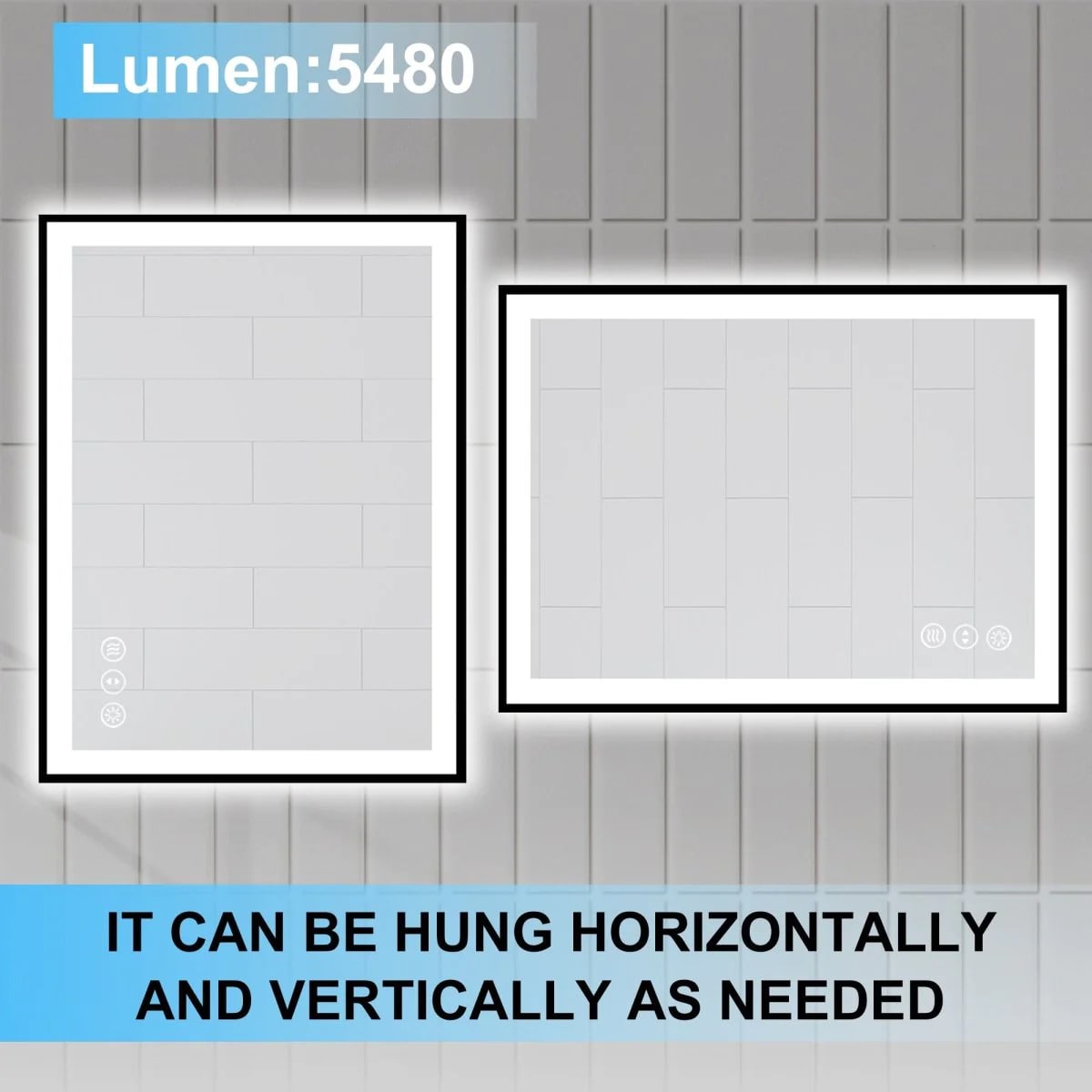 Arden 24"x 32" LED Bathroom Mirror