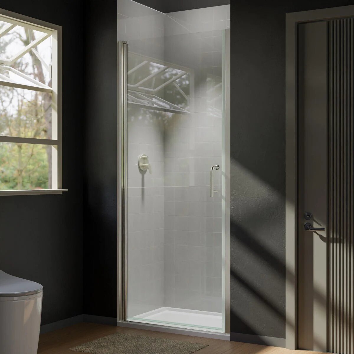 Classy 32-34" Pivot Shower Door