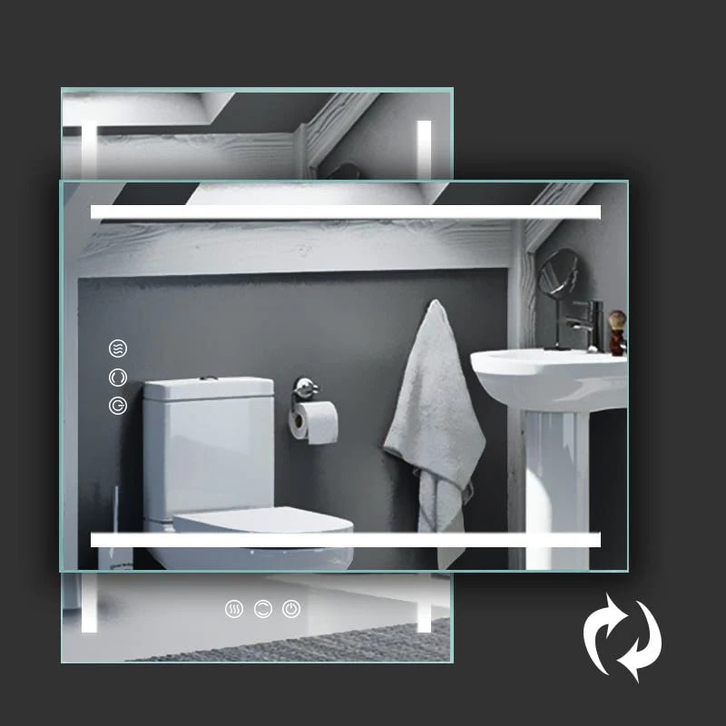 Rise 20" x 30" LED Mirror