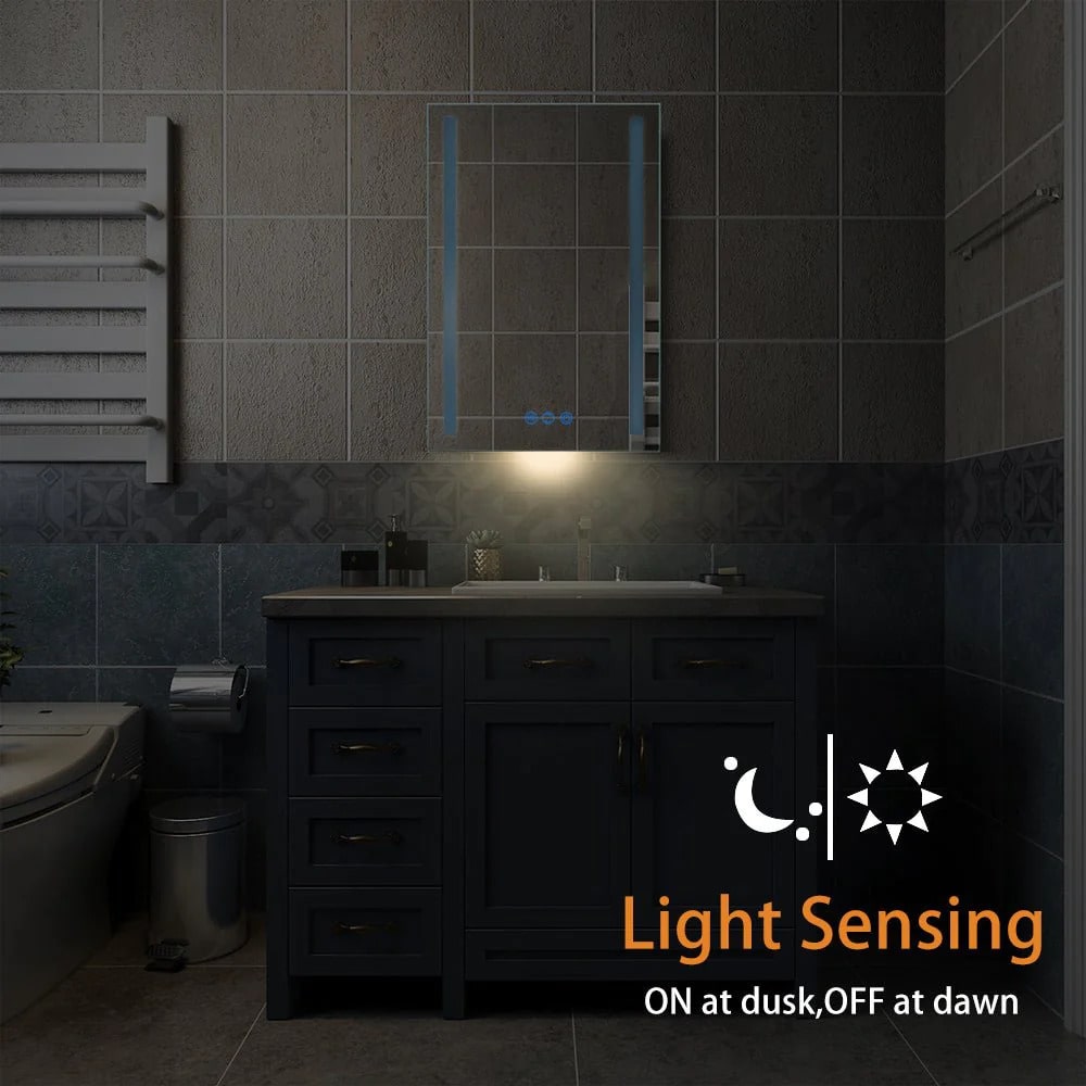 Rise 20" x 30" LED Mirror