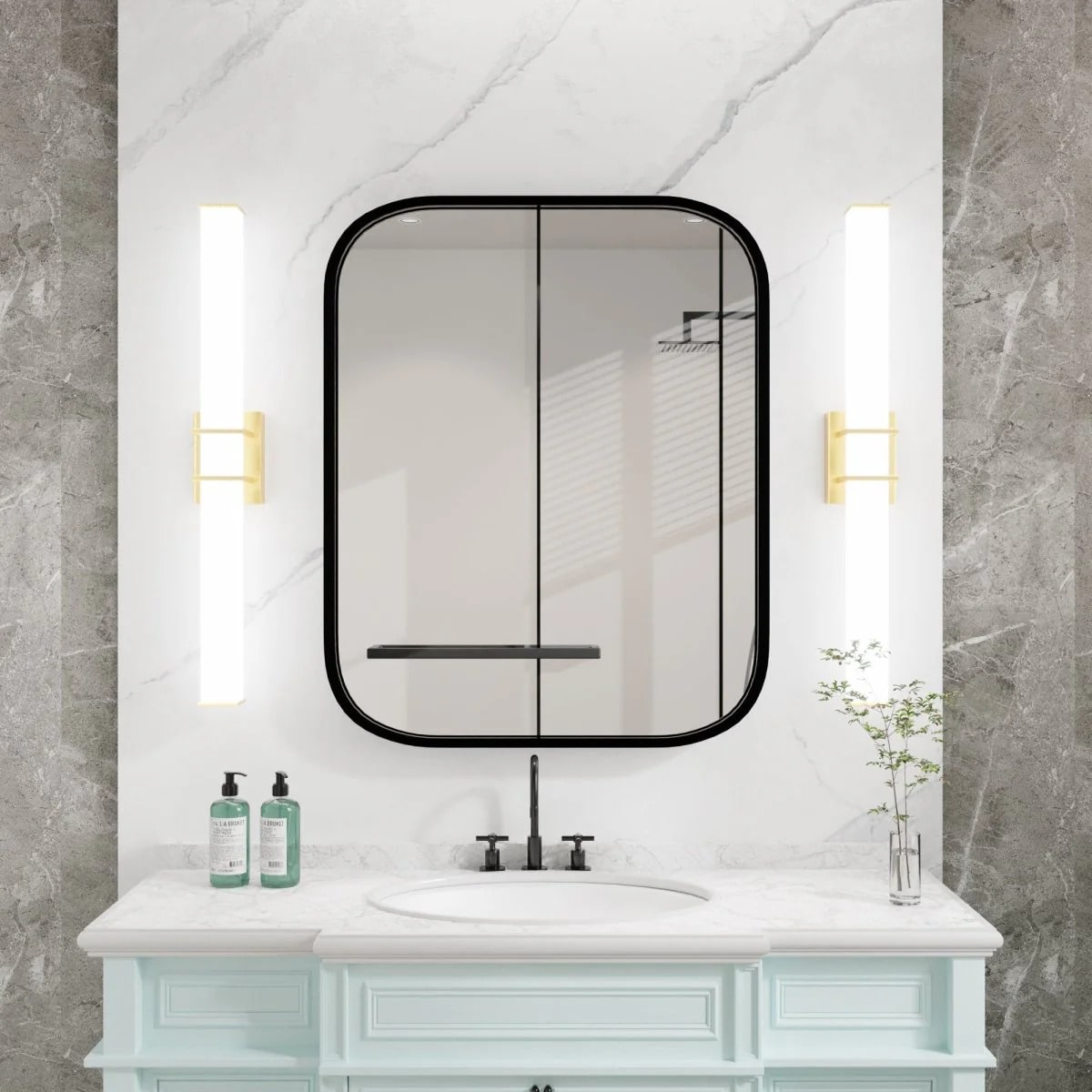 Light Bar 31.5" Sleek LED Vanity Light with Acrylic Shade, Tri-Color Temperature