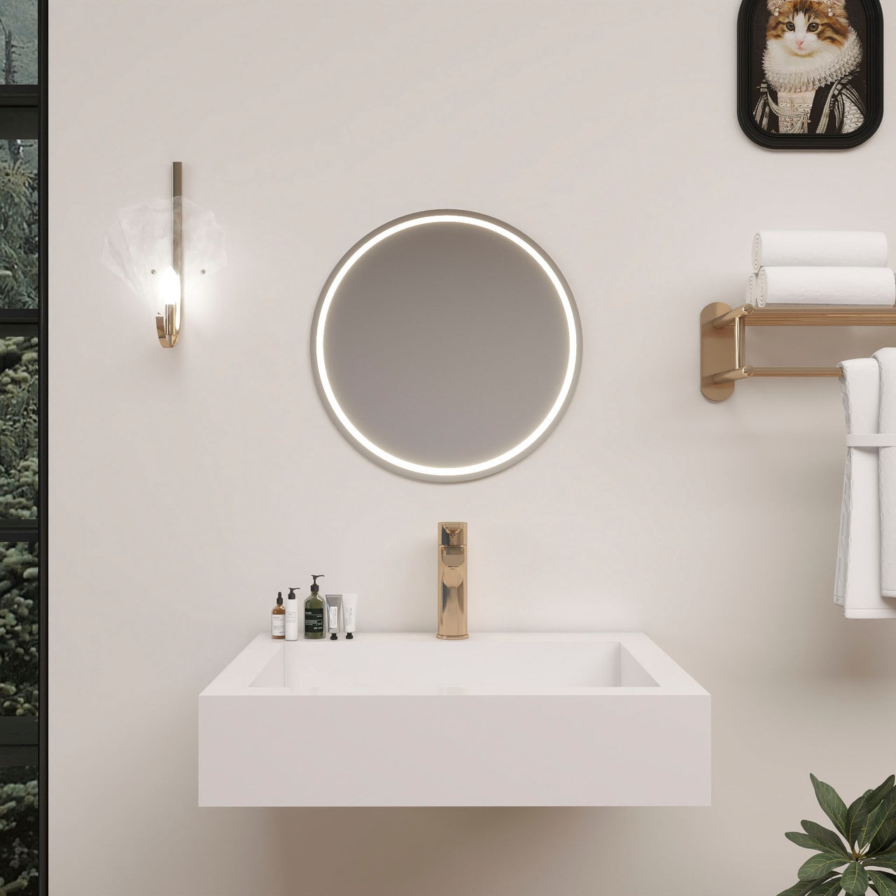 FELIX 24'' Acrylic Single Sink Top