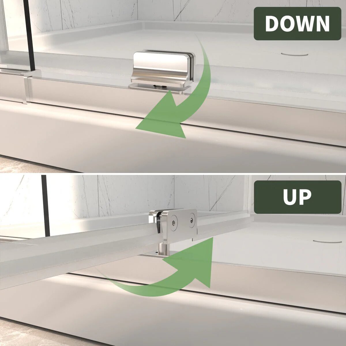 Flexi 44-48" Pivot Shower Door