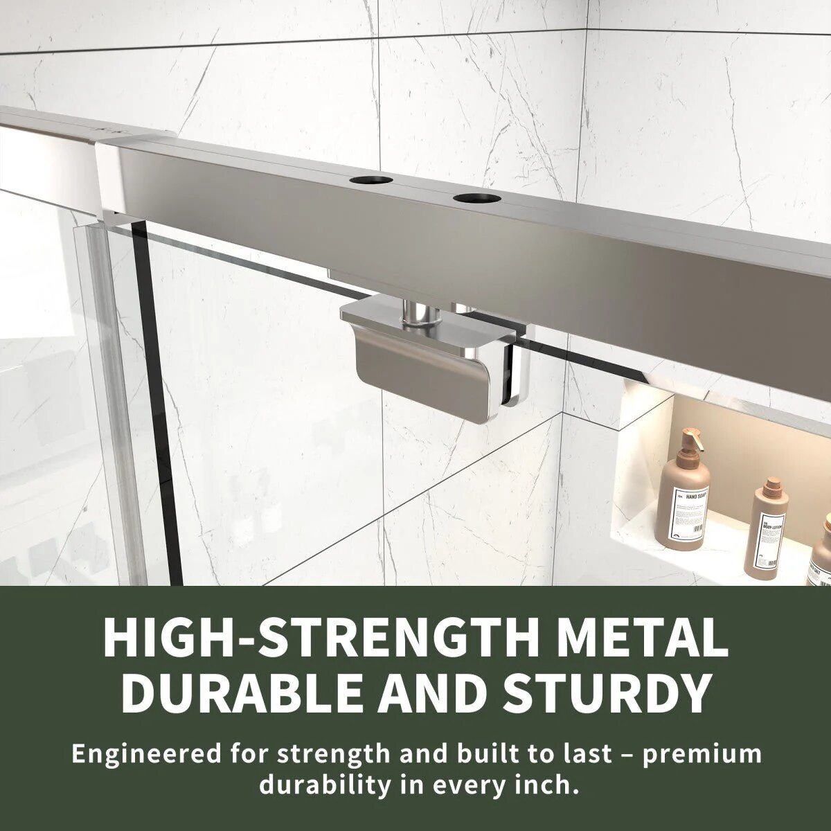Flexi 44-48" Pivot Shower Door