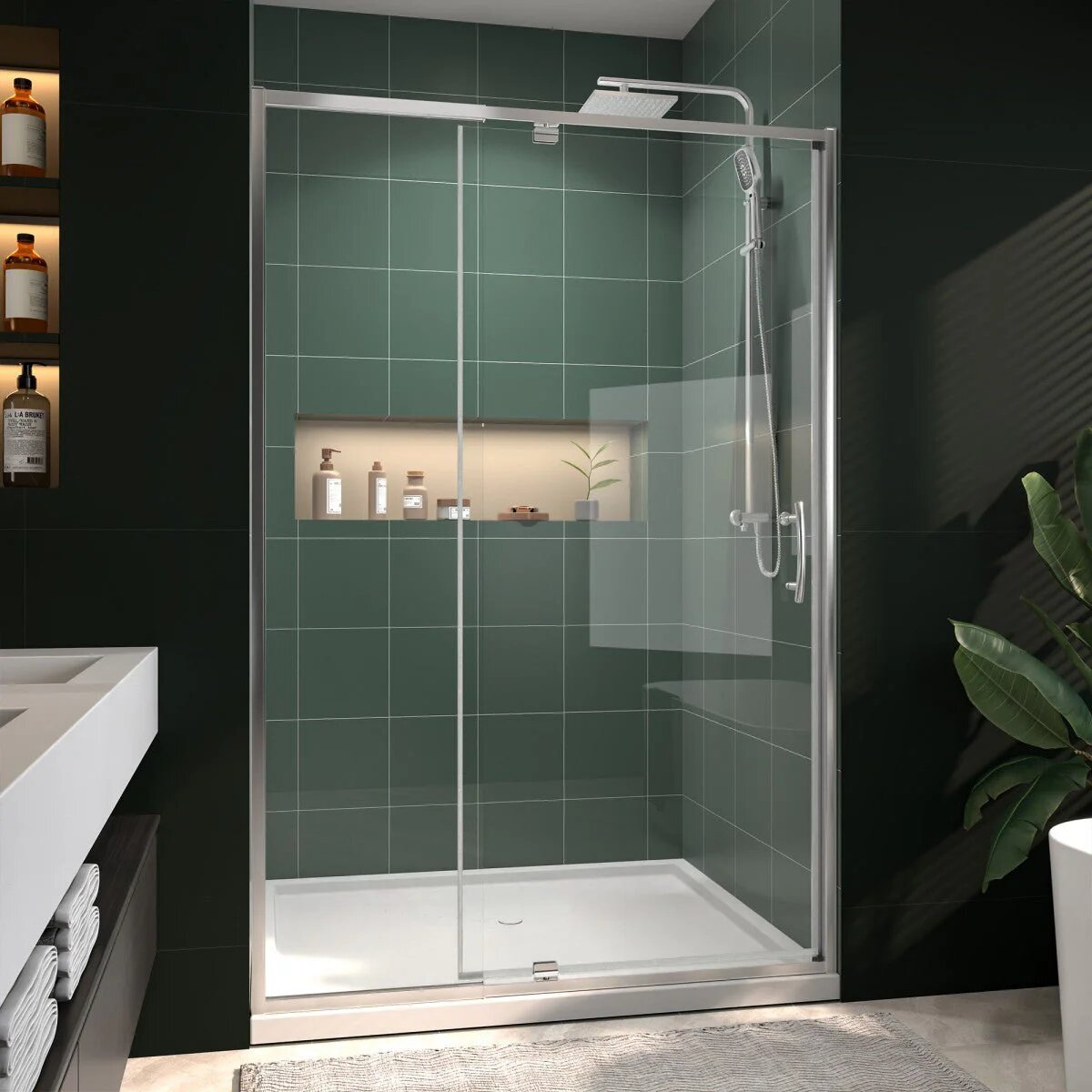 Flexi 44-48" Pivot Shower Door