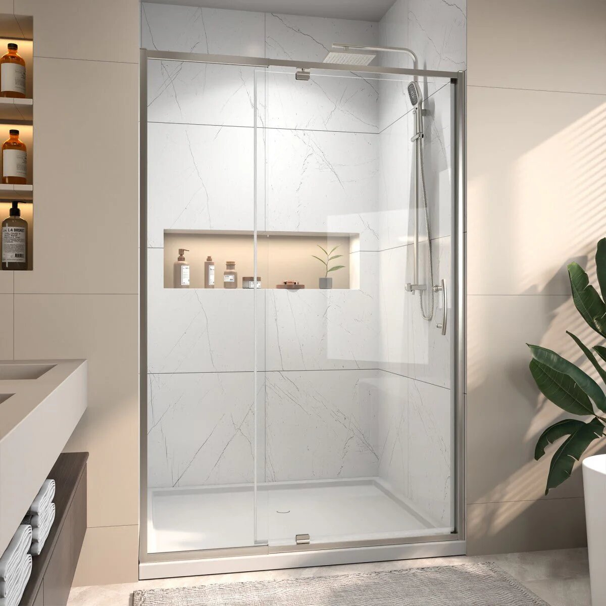 Flexi 44-48" Pivot Shower Door
