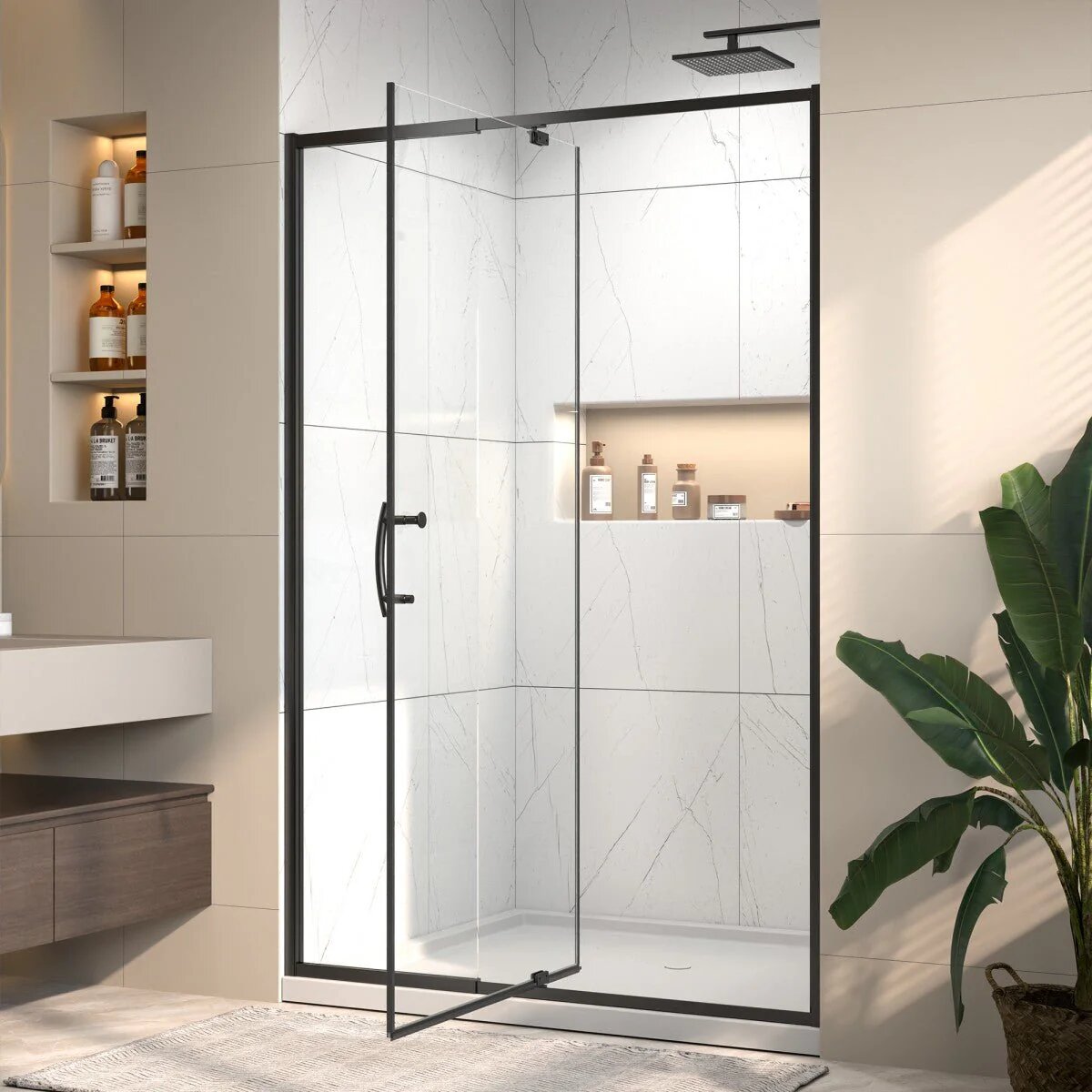 Flexi 44-48" Pivot Shower Door