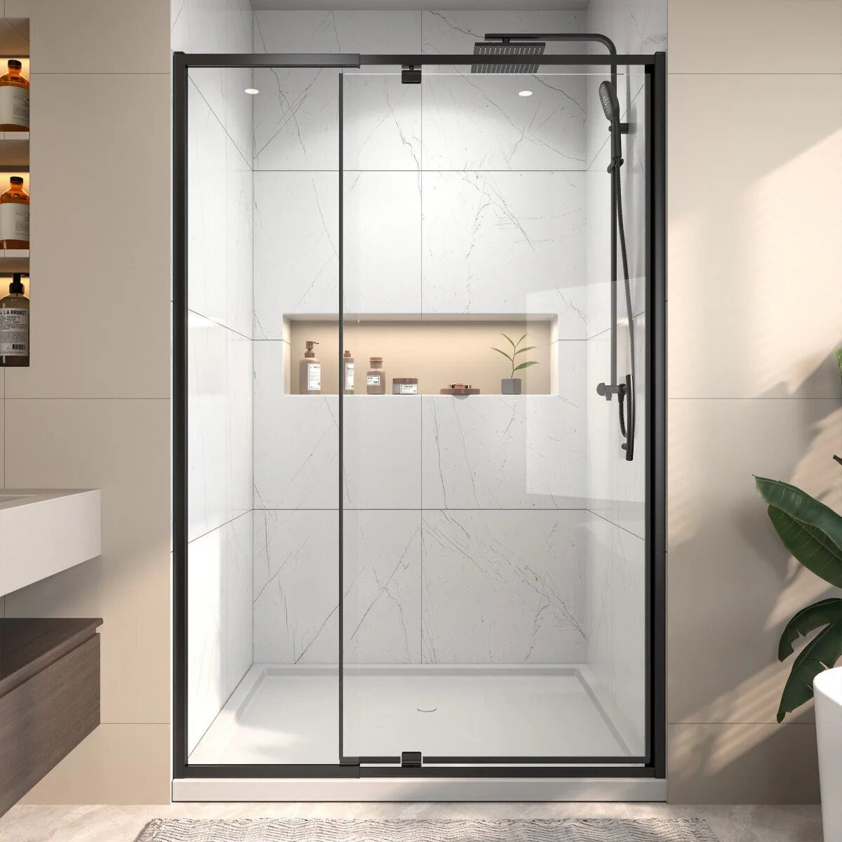 Flexi 44-48" Pivot Shower Door