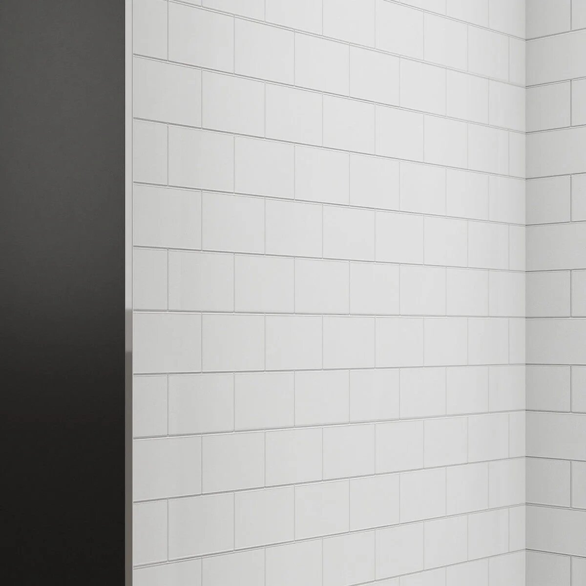 Clearstone™ Modern Mini Tile Shower Wall Panels 32D x 60W x 96H