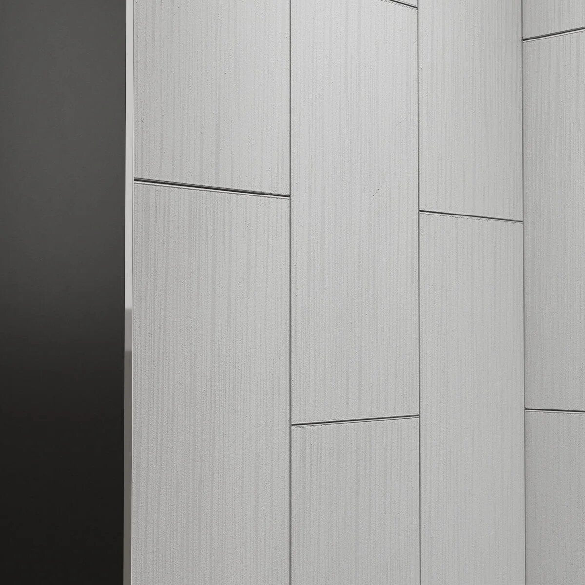 Clearstone™ Vertical Subway Tile Shower Wall Panels 32D x 60W x 96H