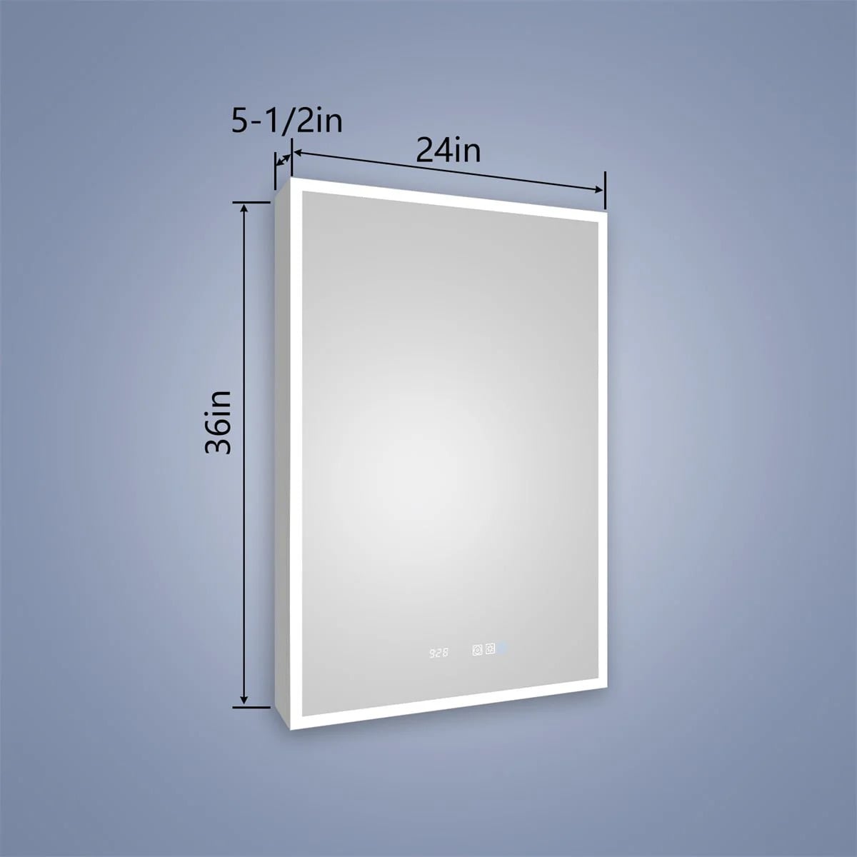 Linea 24" x 36" LED Medicine Cabinet