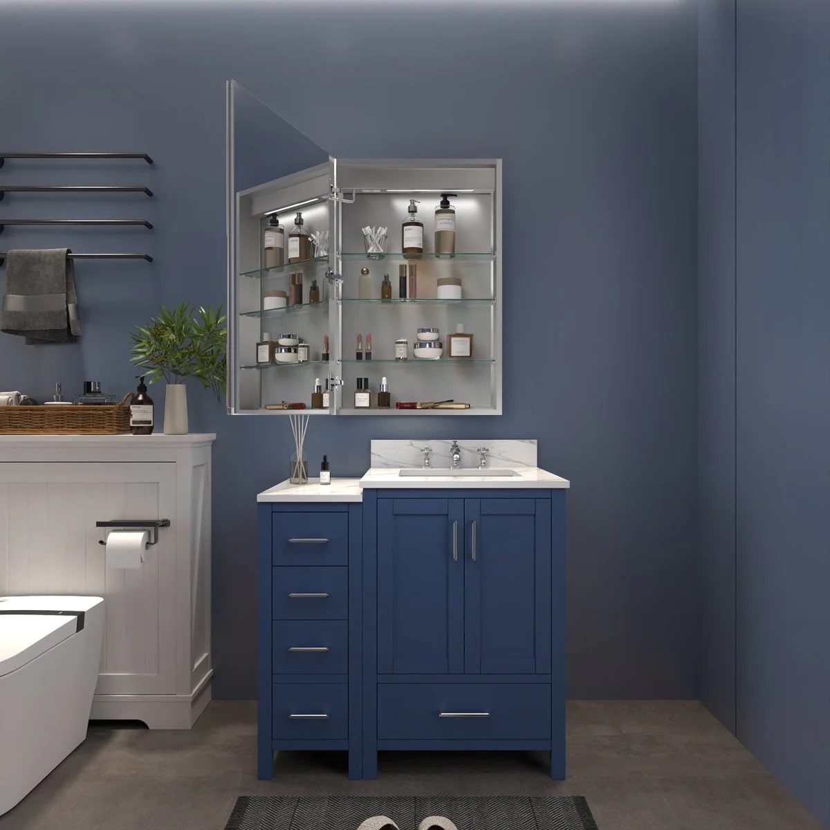 Linea 24" x 36" LED Medicine Cabinet