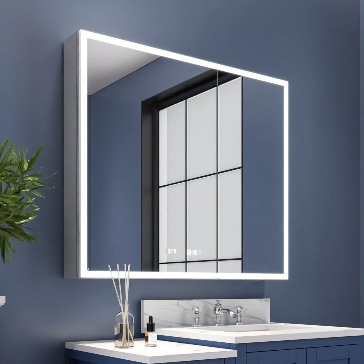 Linea 36"  x 36" LED Medicine Cabinet