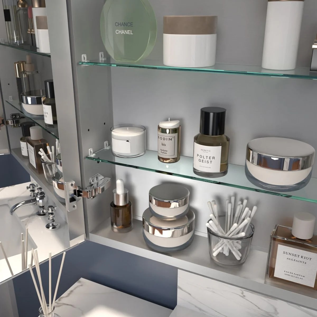 Linea 48" x 36" LED Medicine Cabinet