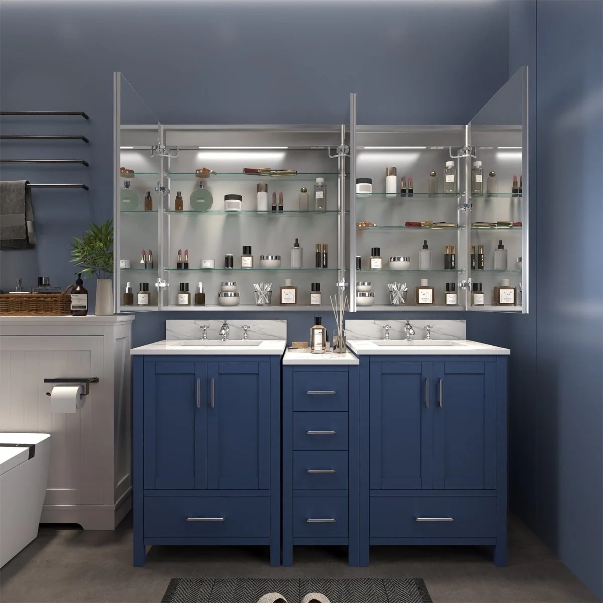Rim 60" x 36" LED Medicine Cabinet