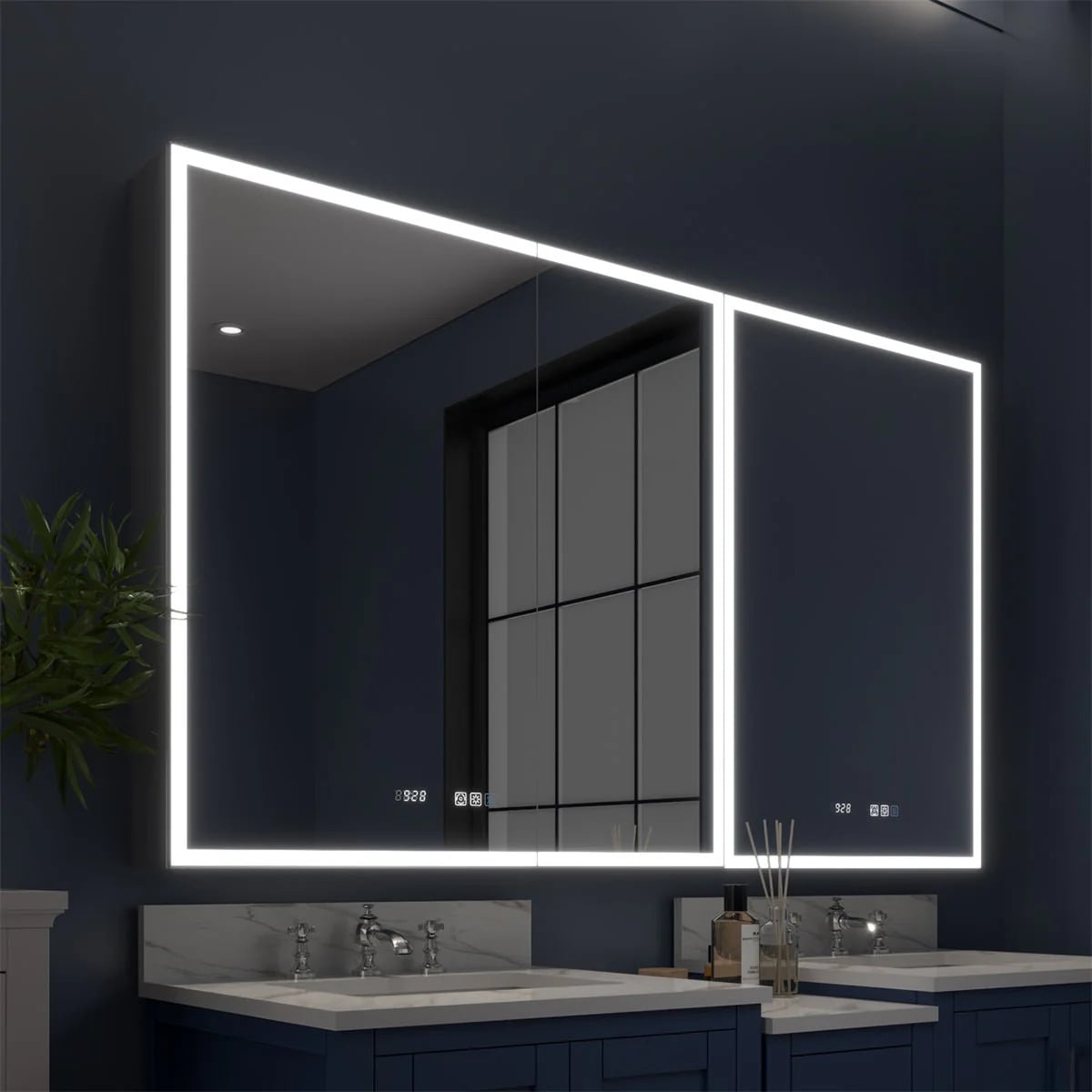 Rim 60" x 36" LED Medicine Cabinet