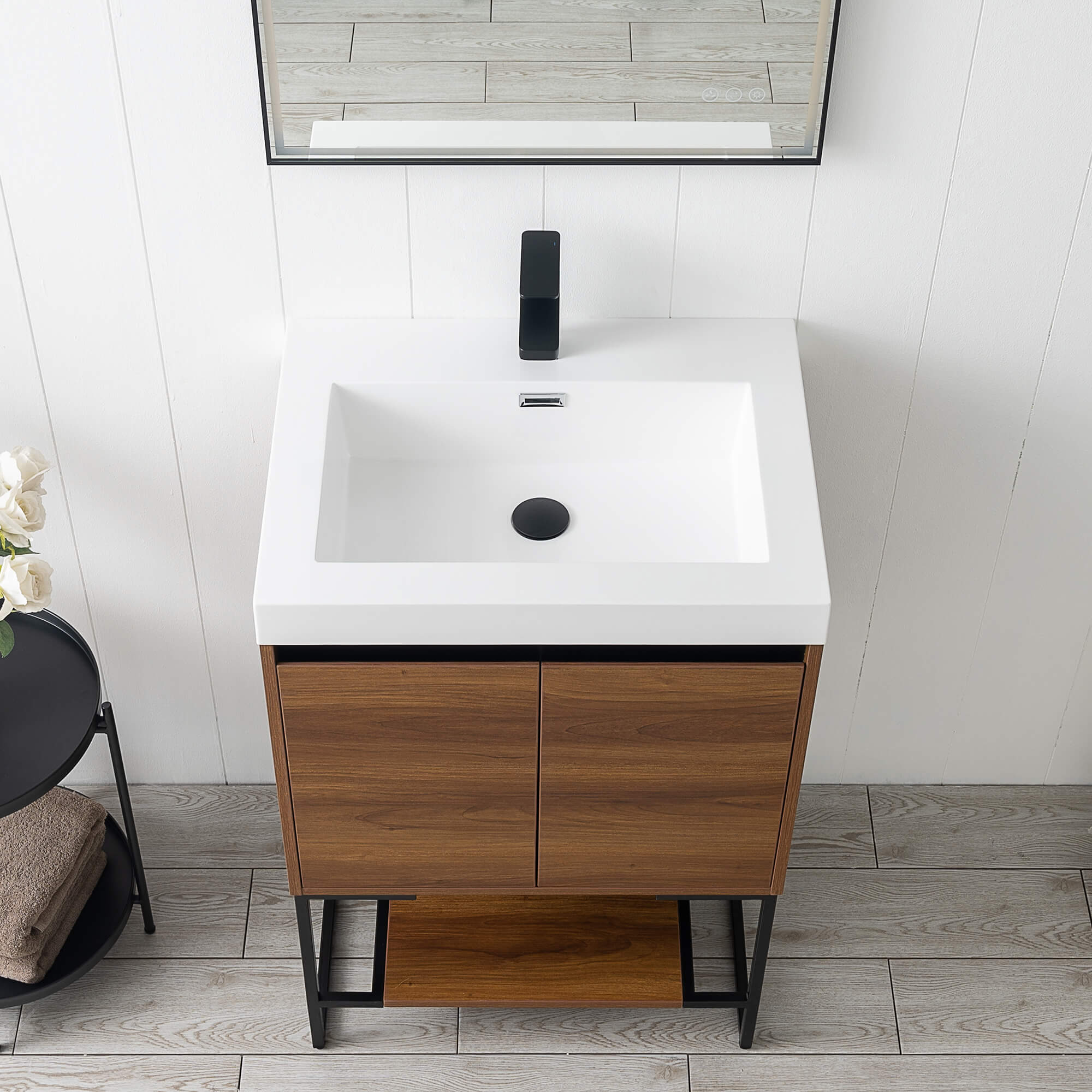 Porto 24" Vanity with Acrylic Sink