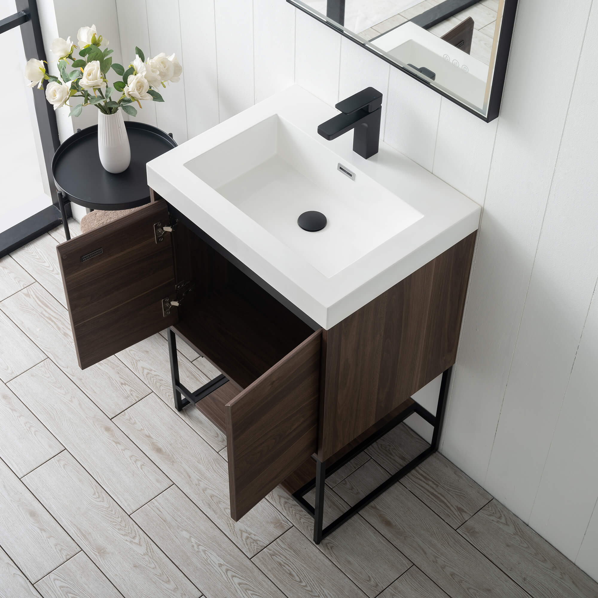 Porto 24" Vanity with Acrylic Sink