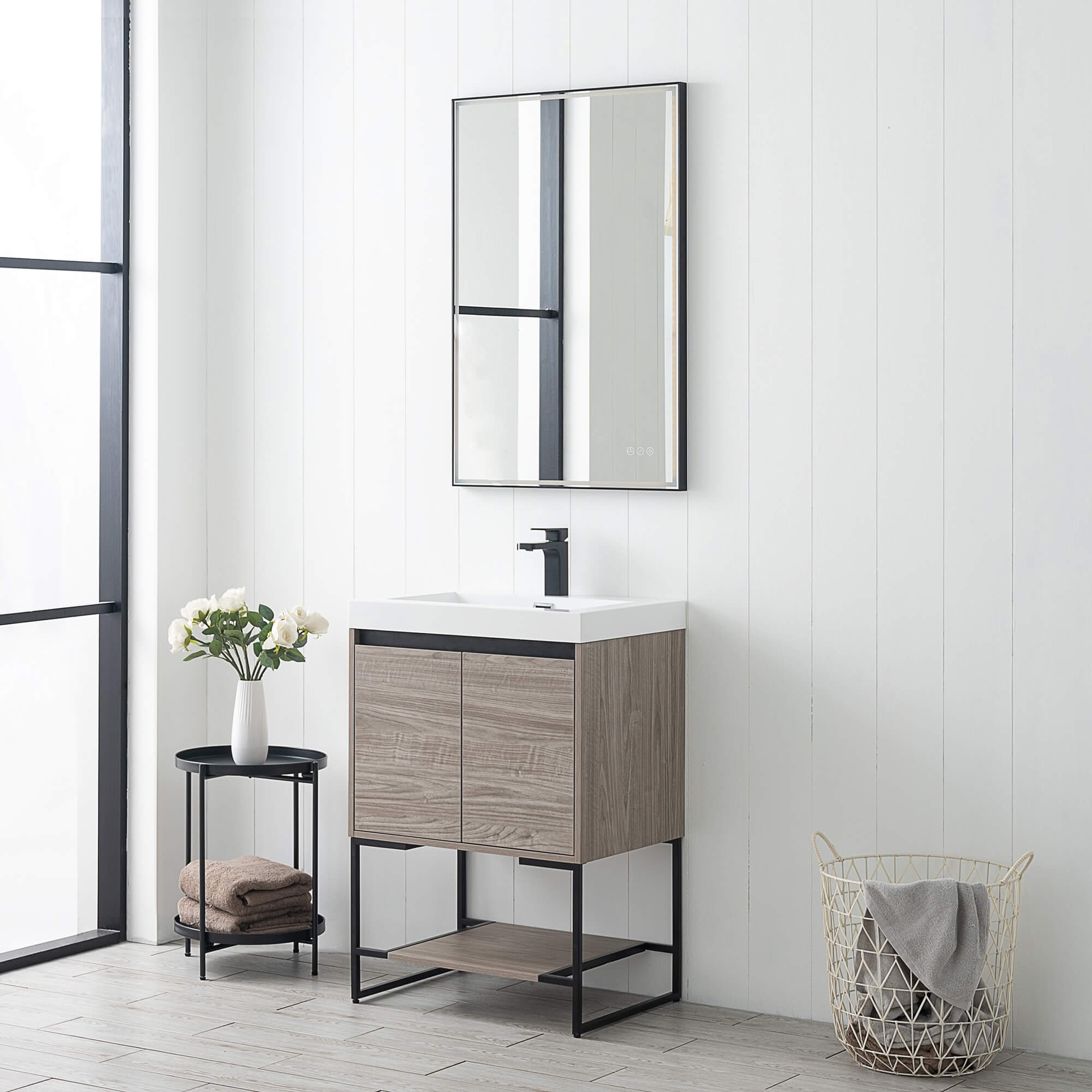 Porto 24" Vanity with Acrylic Sink
