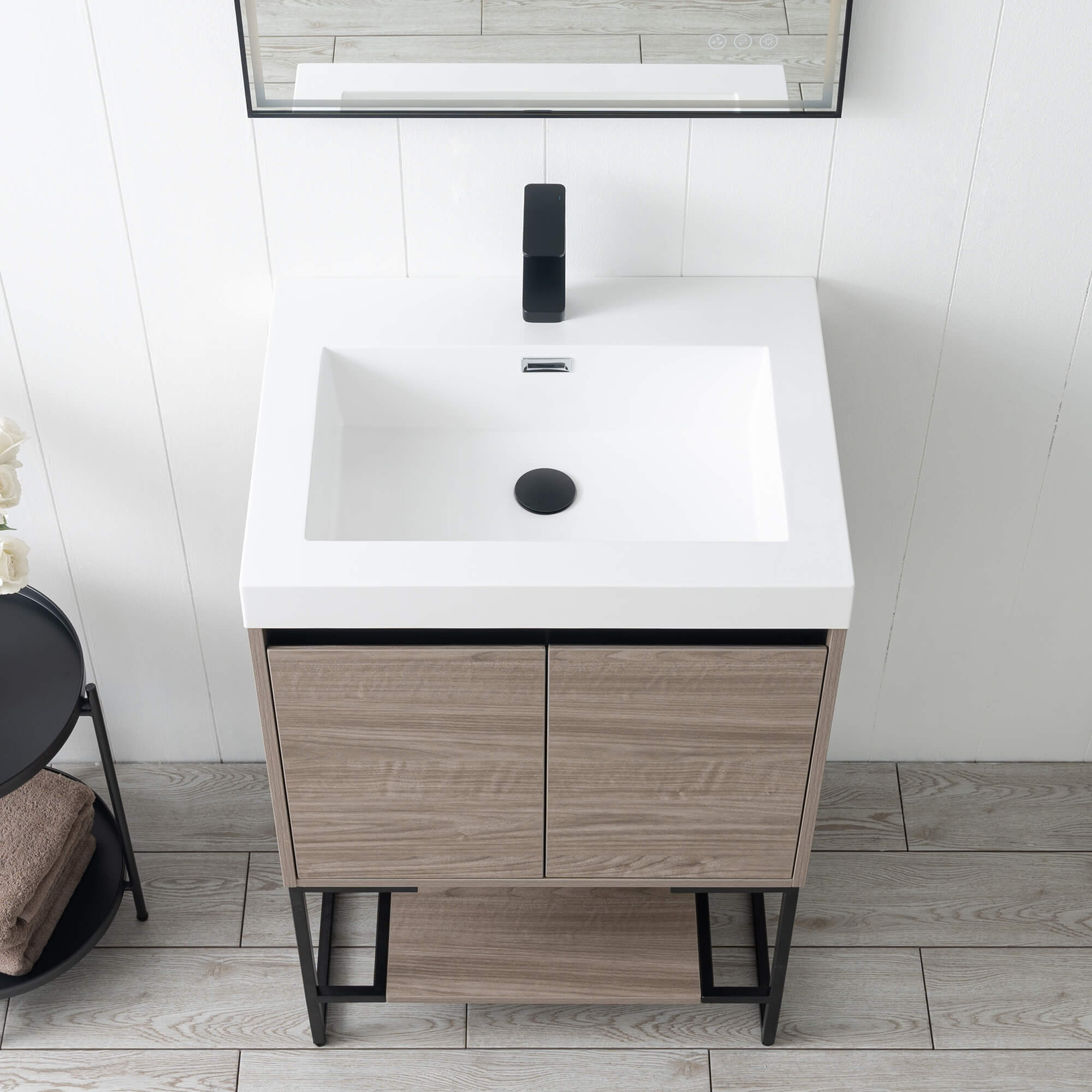 Porto 24" Vanity with Acrylic Sink