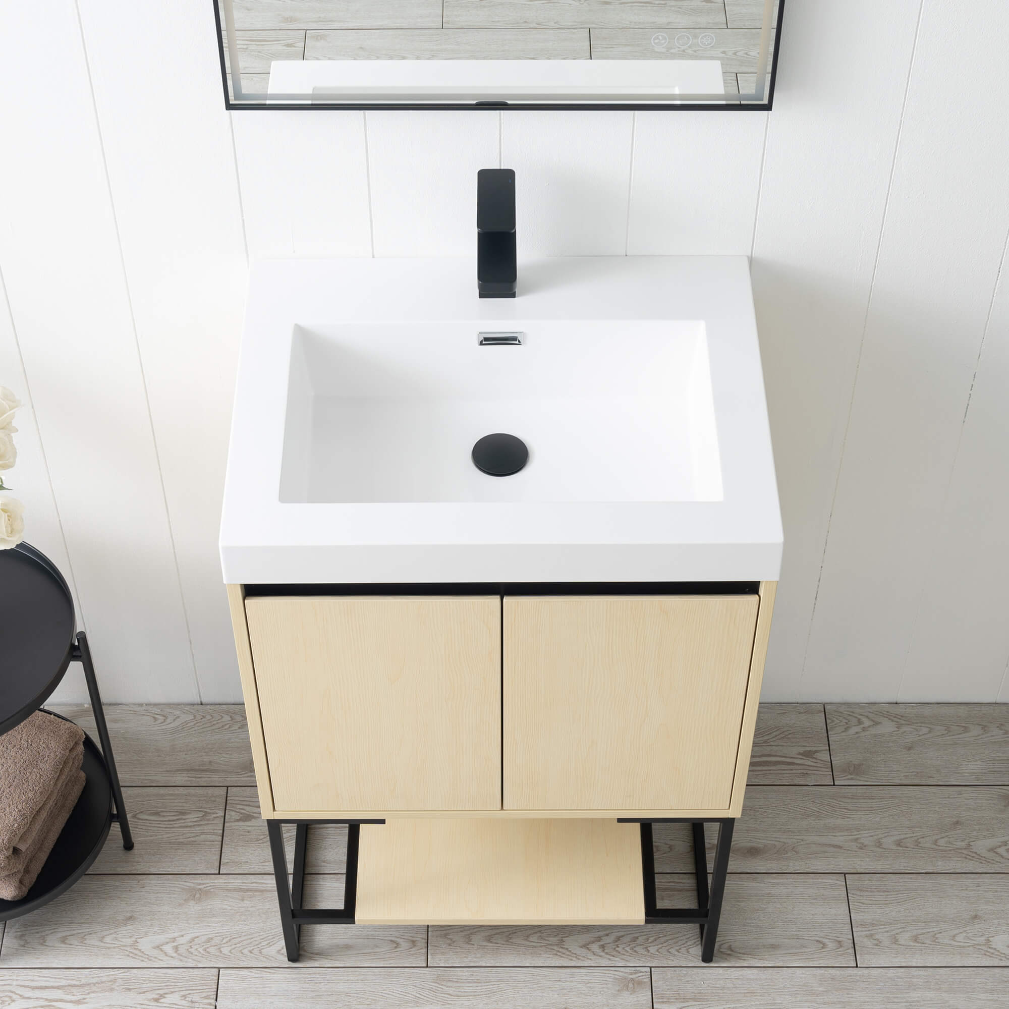 Porto 24" Vanity with Acrylic Sink