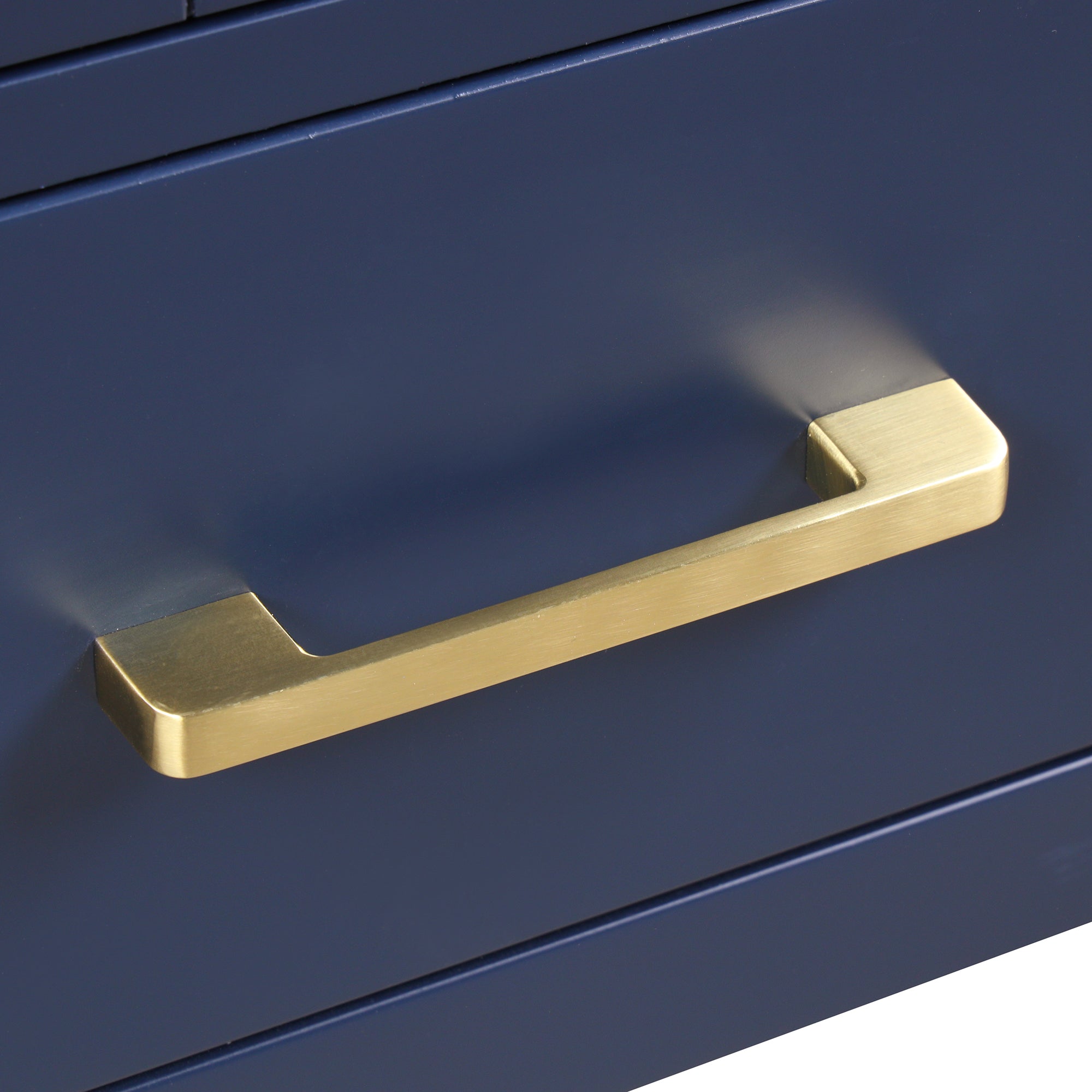 Geneva 48" Bathroom Vanity with Marble Countertop - Contemporary Bathroom Vanity