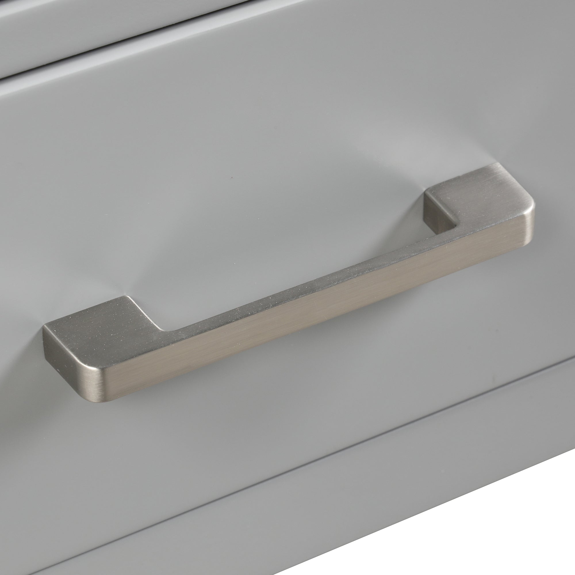 Geneva 60" Bathroom Vanity Double SInk with Marble Countertop - Contemporary Bathroom Vanity